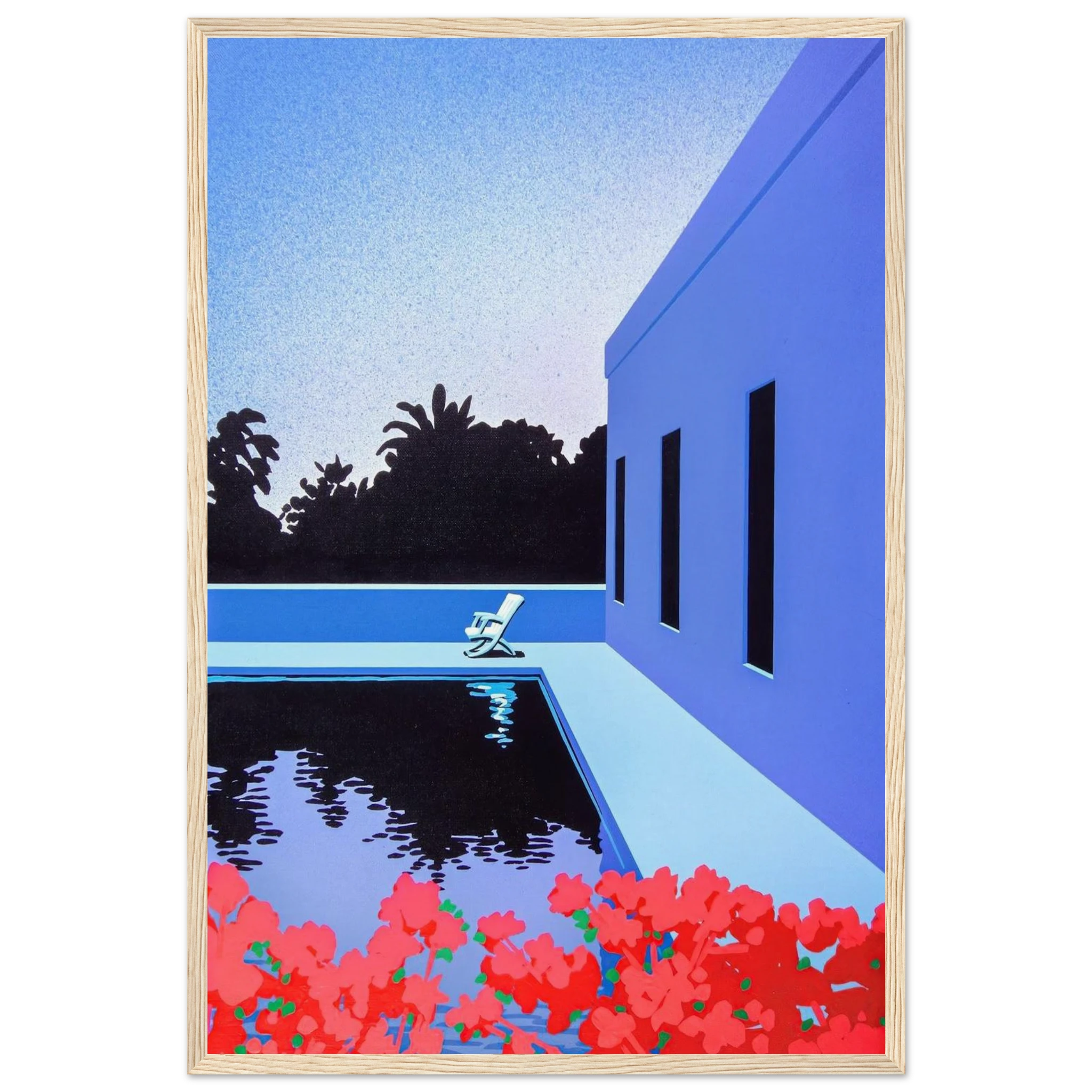 Longs for Summer Framed Poster | Hiroshi Nagai Framed Prints Wall Art | Hiroshi Nagai Prints