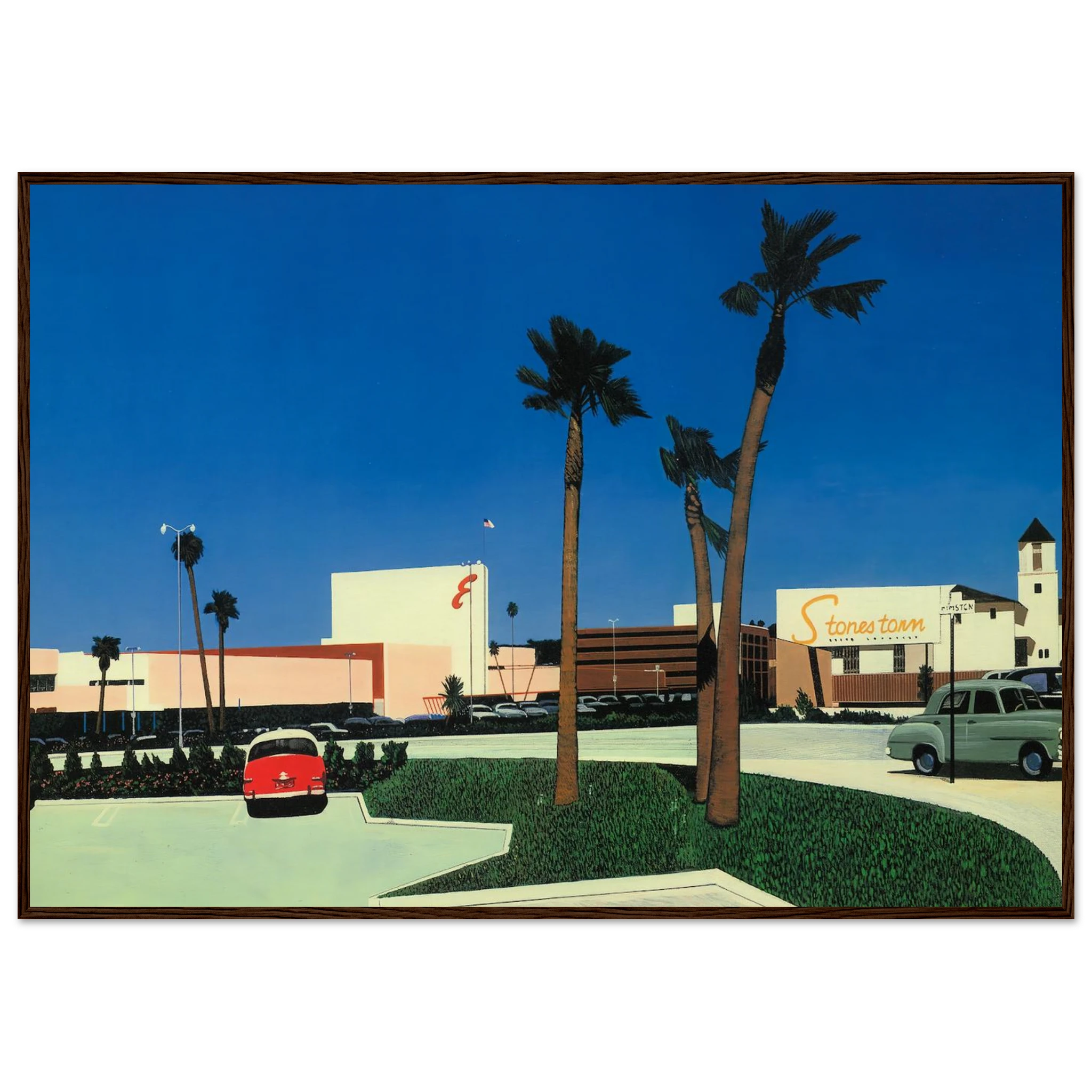 In the beginning Stonestown Framed Poster | Hiroshi Nagai Framed Prints Wall Art | Hiroshi Nagai Prints