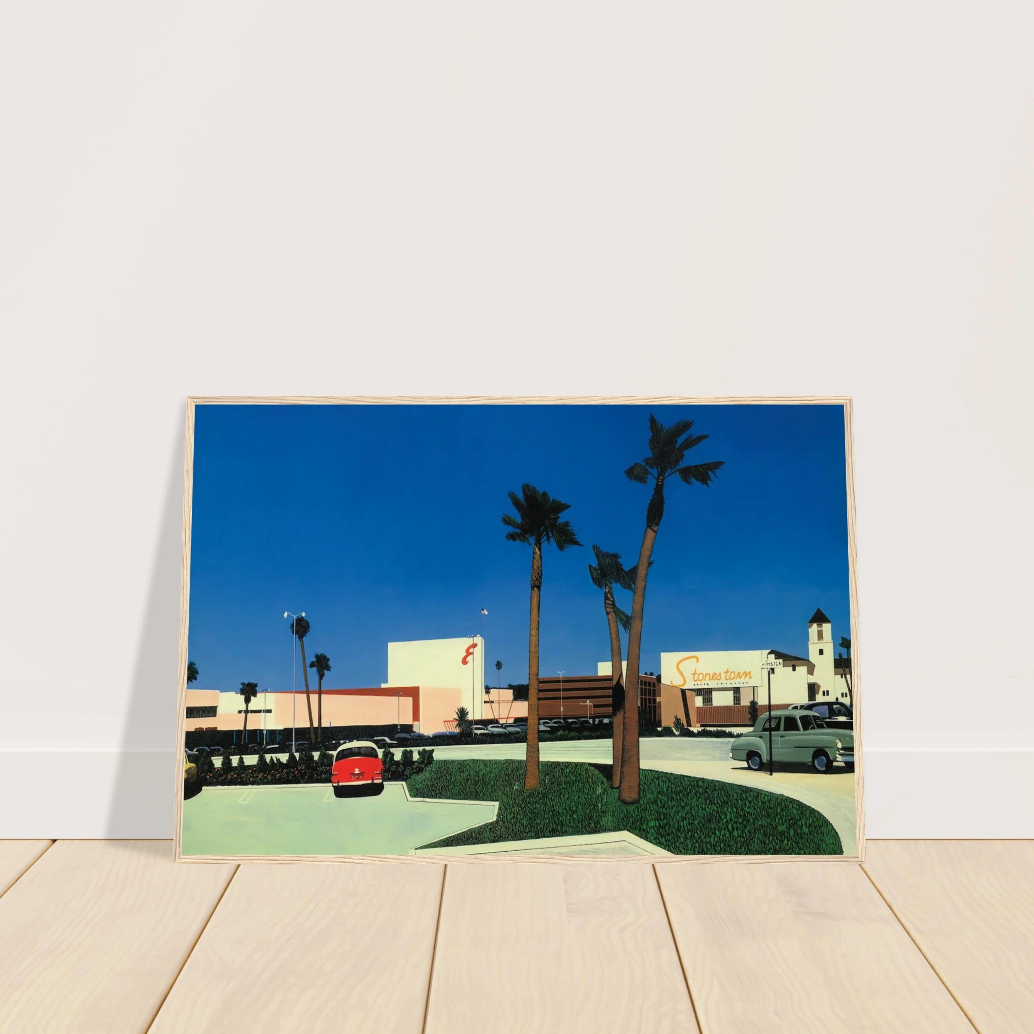In the beginning Stonestown Framed Poster | Hiroshi Nagai Framed Prints Wall Art | Hiroshi Nagai Prints