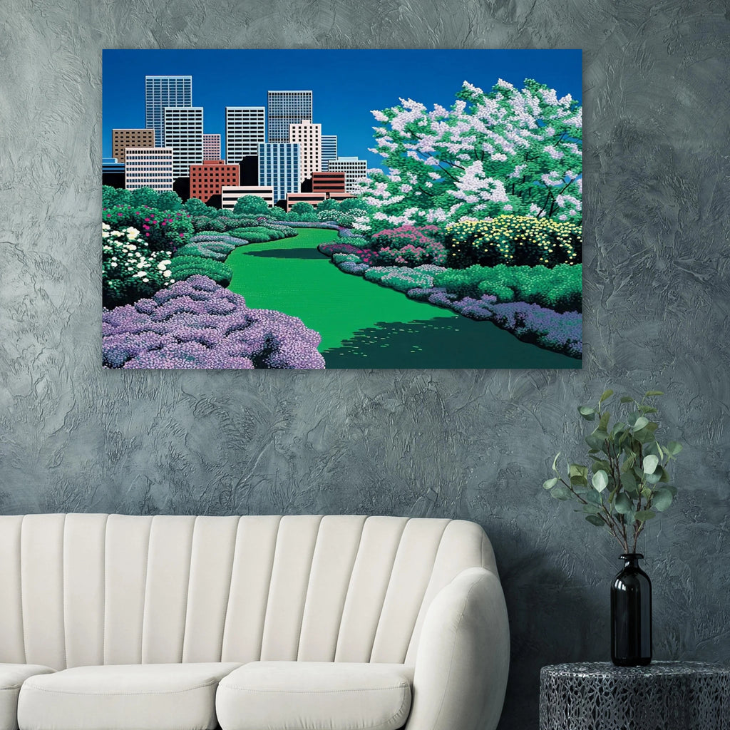 City Garden Poster | Hiroshi Nagai Poster | Hiroshi Nagai Prints