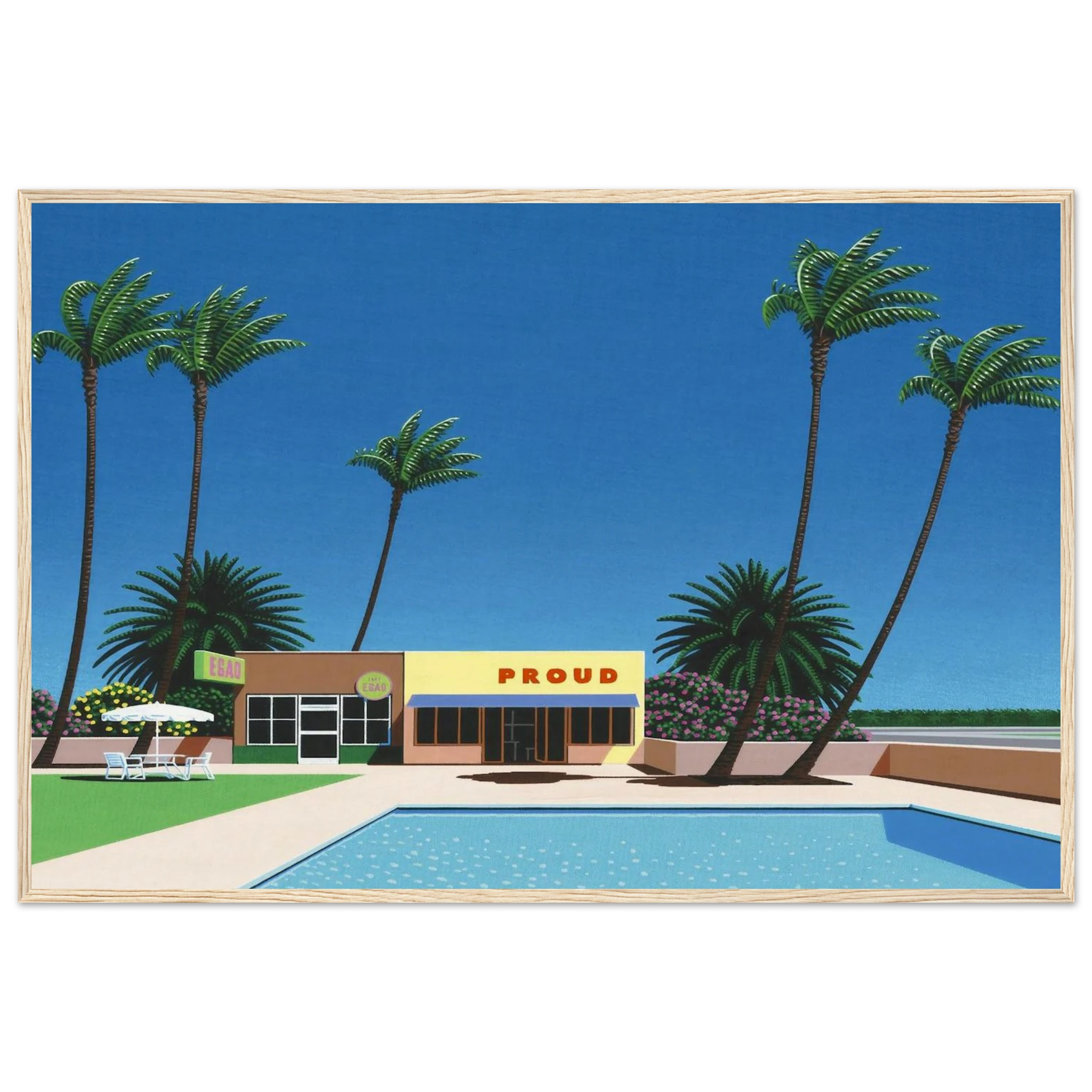 Proud Funk Framed Poster | Hiroshi Nagai Framed Prints Wall Art | Hiroshi Nagai Prints
