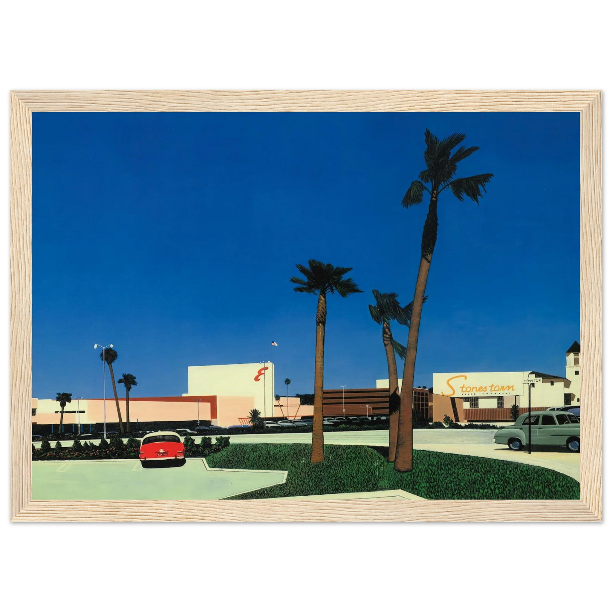 In the beginning Stonestown Framed Poster | Hiroshi Nagai Framed Prints Wall Art | Hiroshi Nagai Prints