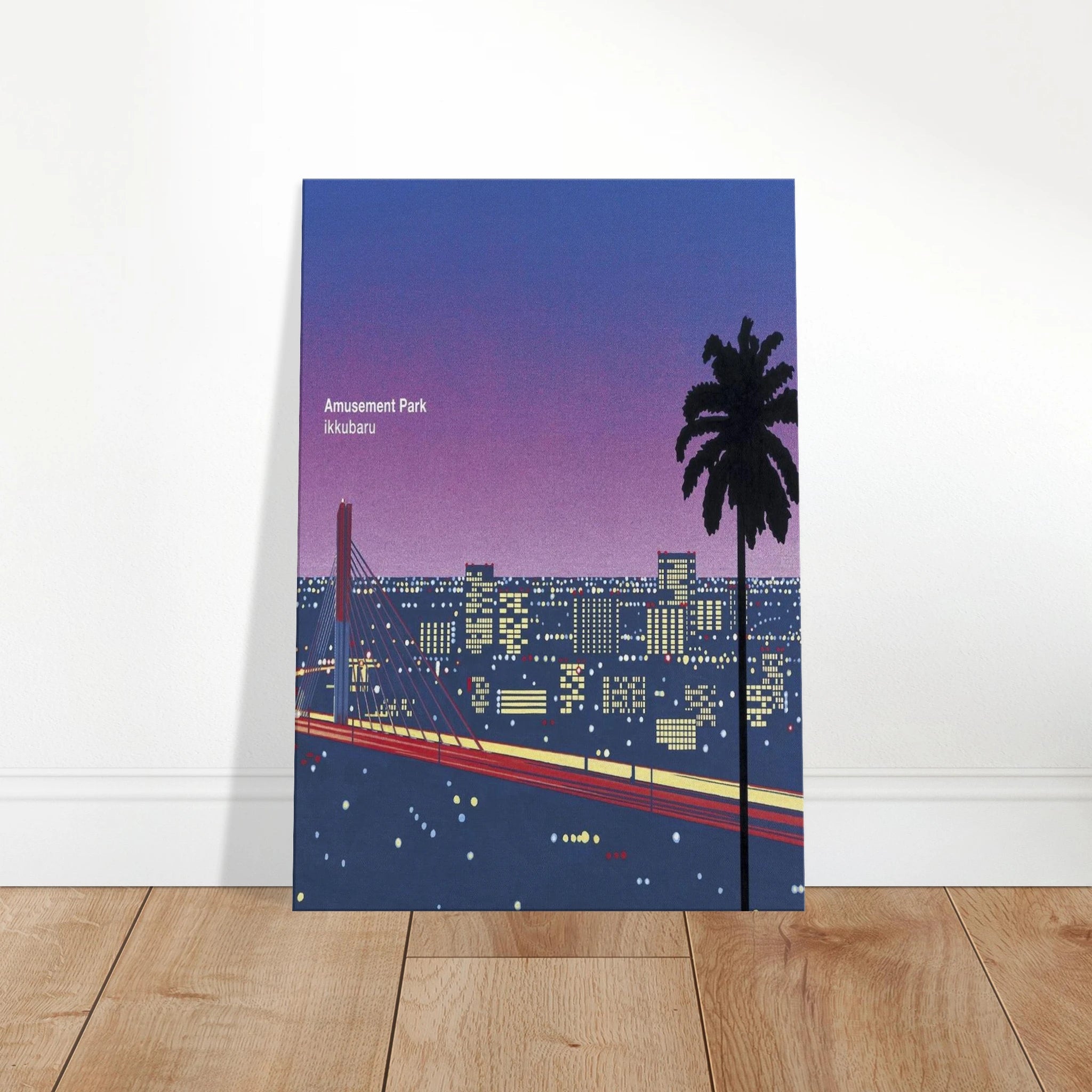 Ikkubaru Amusement City Canvas | Hiroshi Nagai Canvas | Hiroshi Nagai Prints