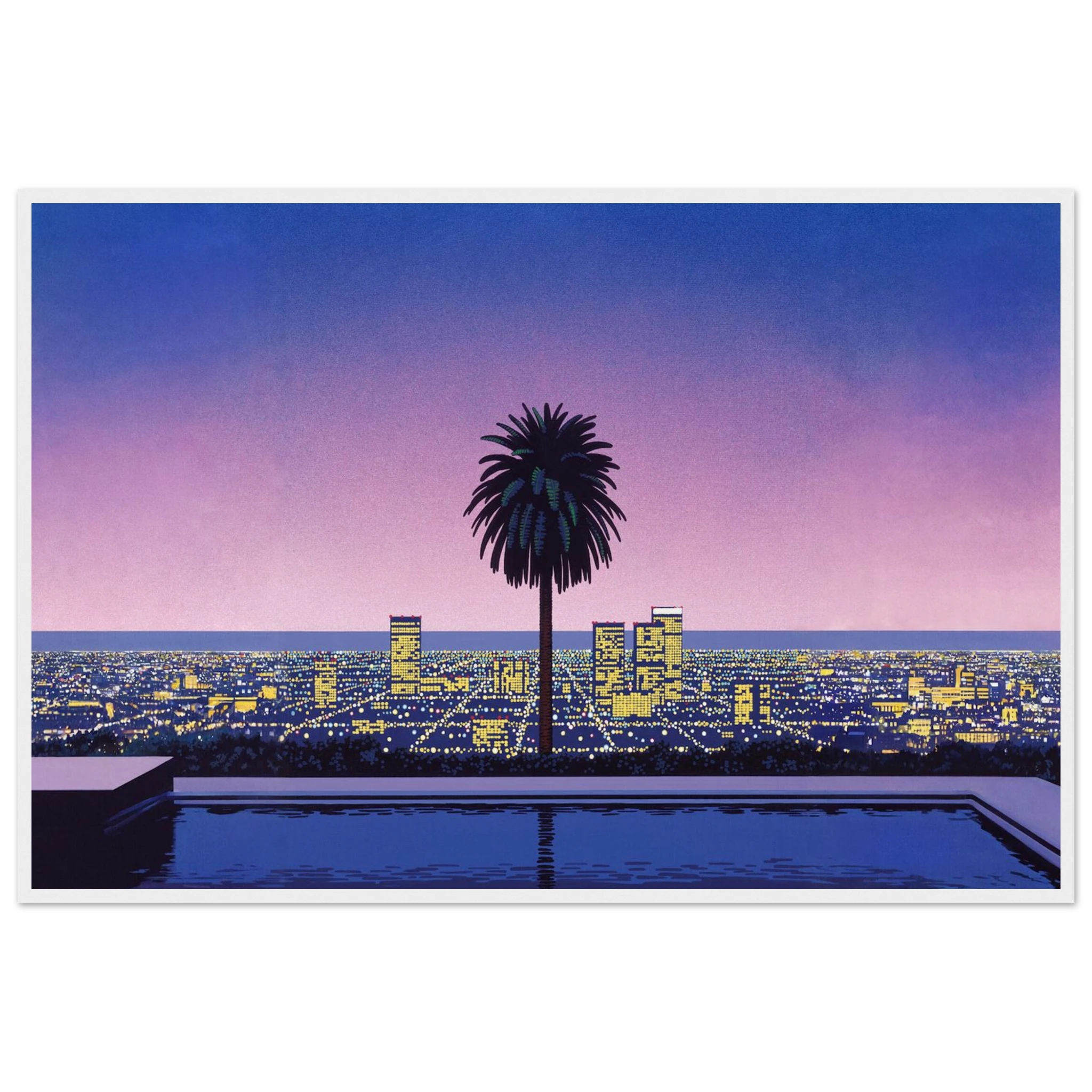 Pacific Breeze 2 Framed Poster | Hiroshi Nagai Framed Prints Wall Art | Hiroshi Nagai Prints
