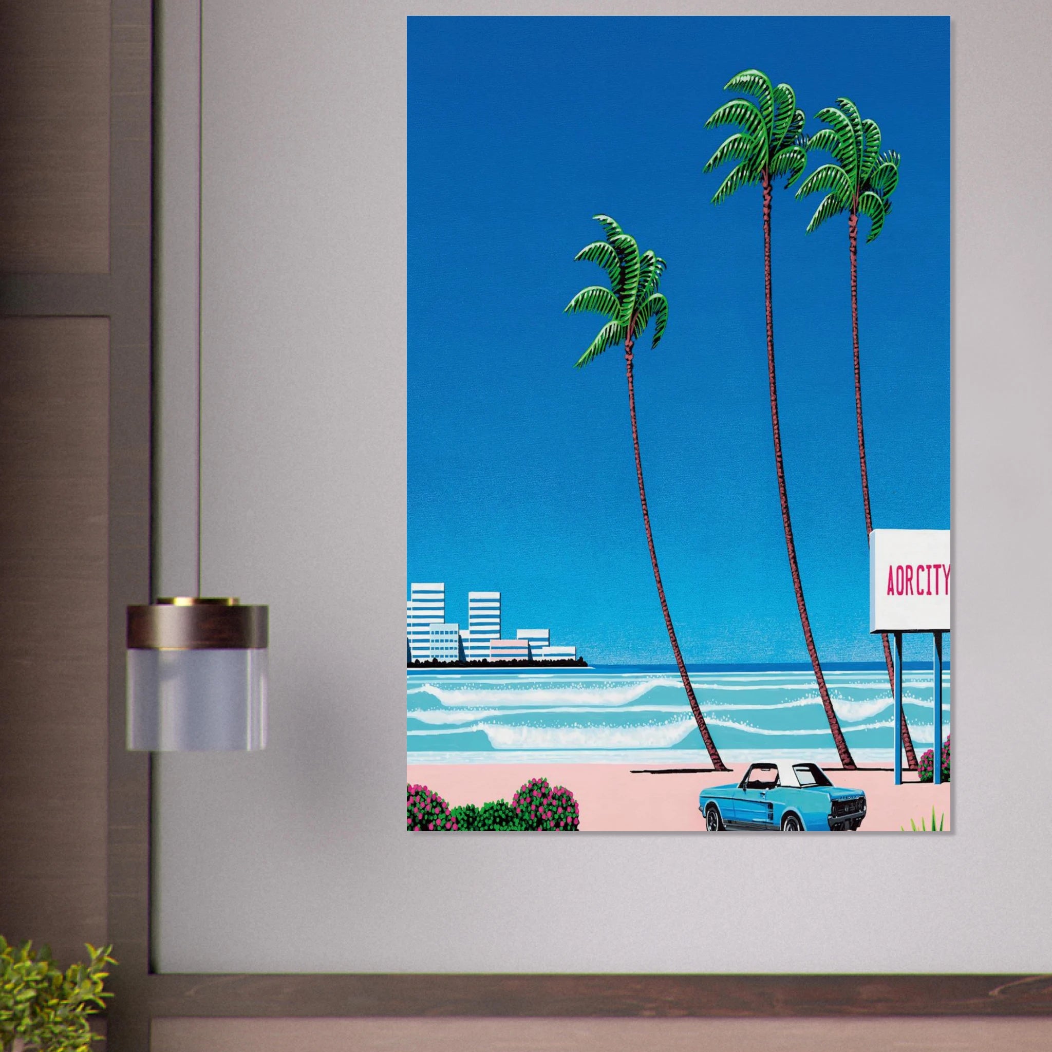 Light Mellow Sealine Poster | Hiroshi Nagai Poster | Hiroshi Nagai Prints