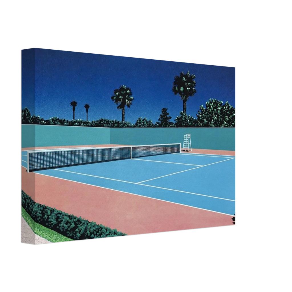 Tennis Court Canvas | Hiroshi Nagai Canvas | Hiroshi Nagai Prints