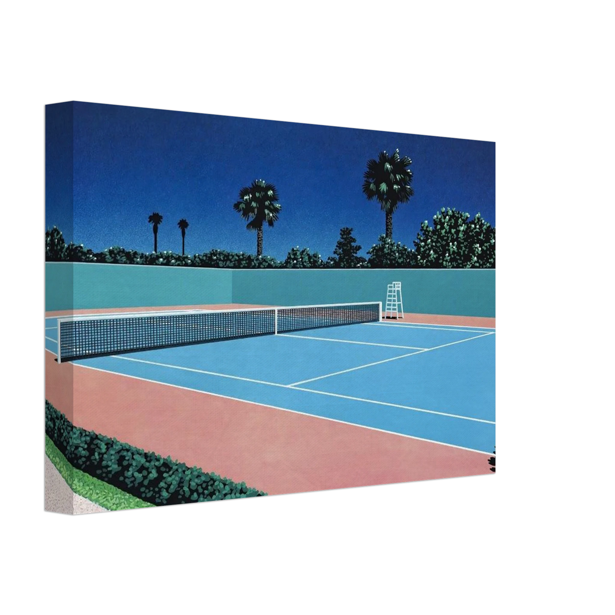 Tennis Court Canvas | Hiroshi Nagai Canvas | Hiroshi Nagai Prints