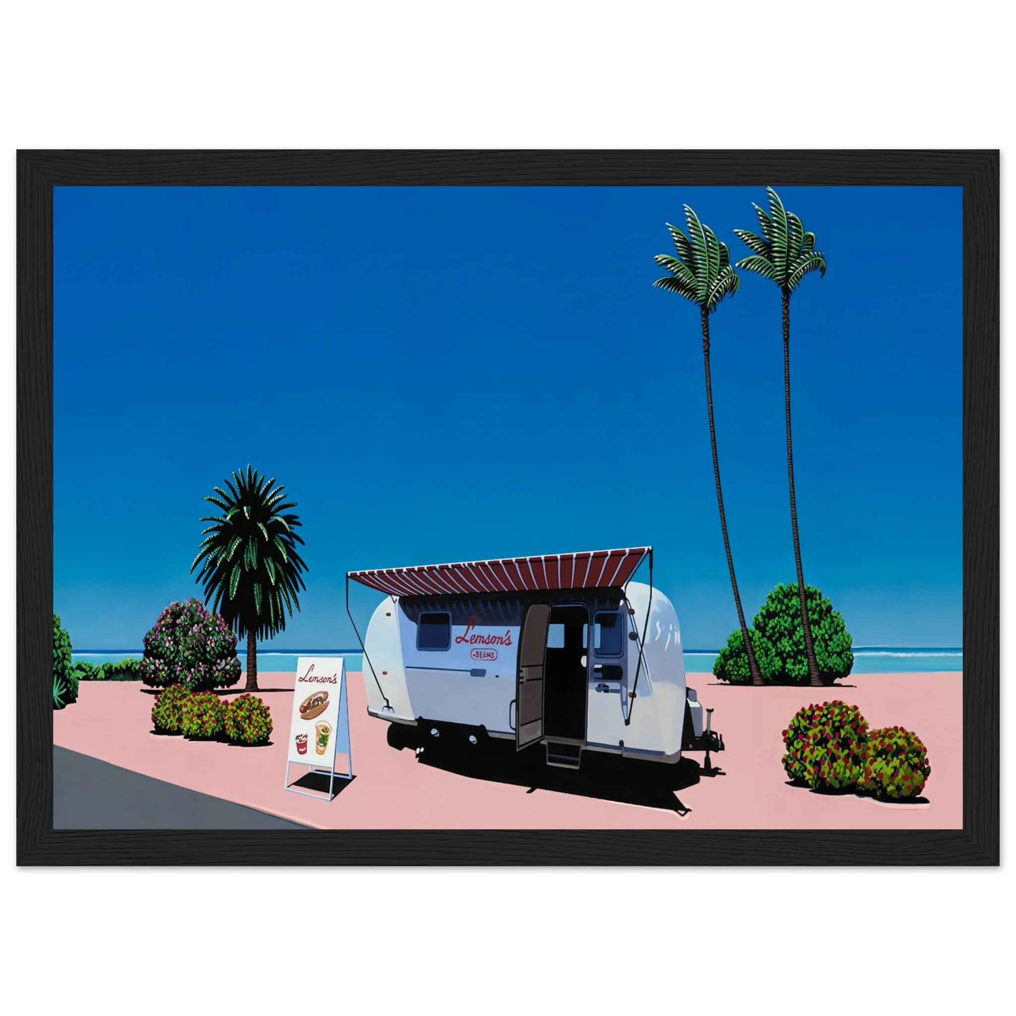 Lemson's Beams Framed Poster | Hiroshi Nagai Framed Prints Wall Art | Hiroshi Nagai Prints