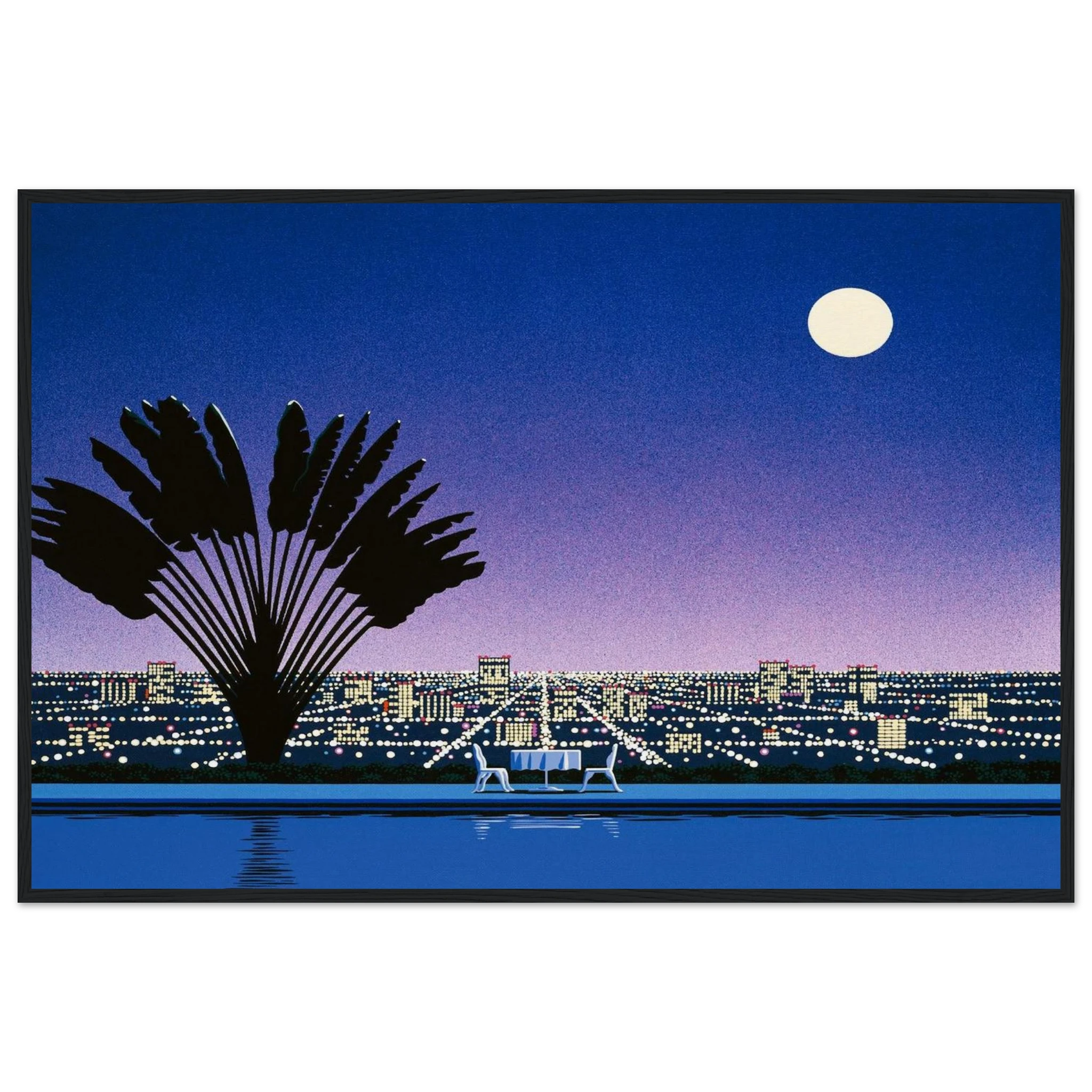 Onra - Nobody Has To Know Framed Poster | Hiroshi Nagai Framed Prints Wall Art | Hiroshi Nagai Prints