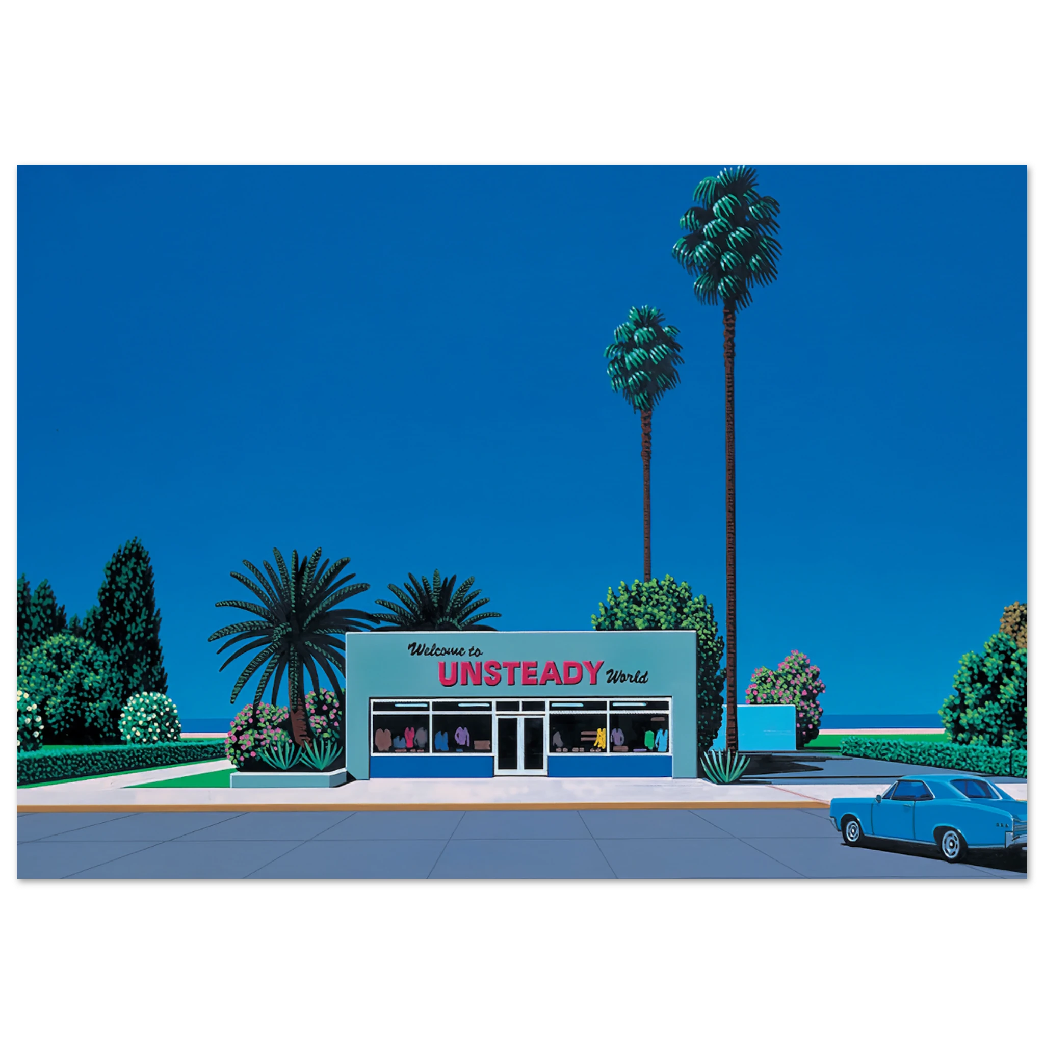 Unsteady World Poster | Hiroshi Nagai Poster | Hiroshi Nagai Prints