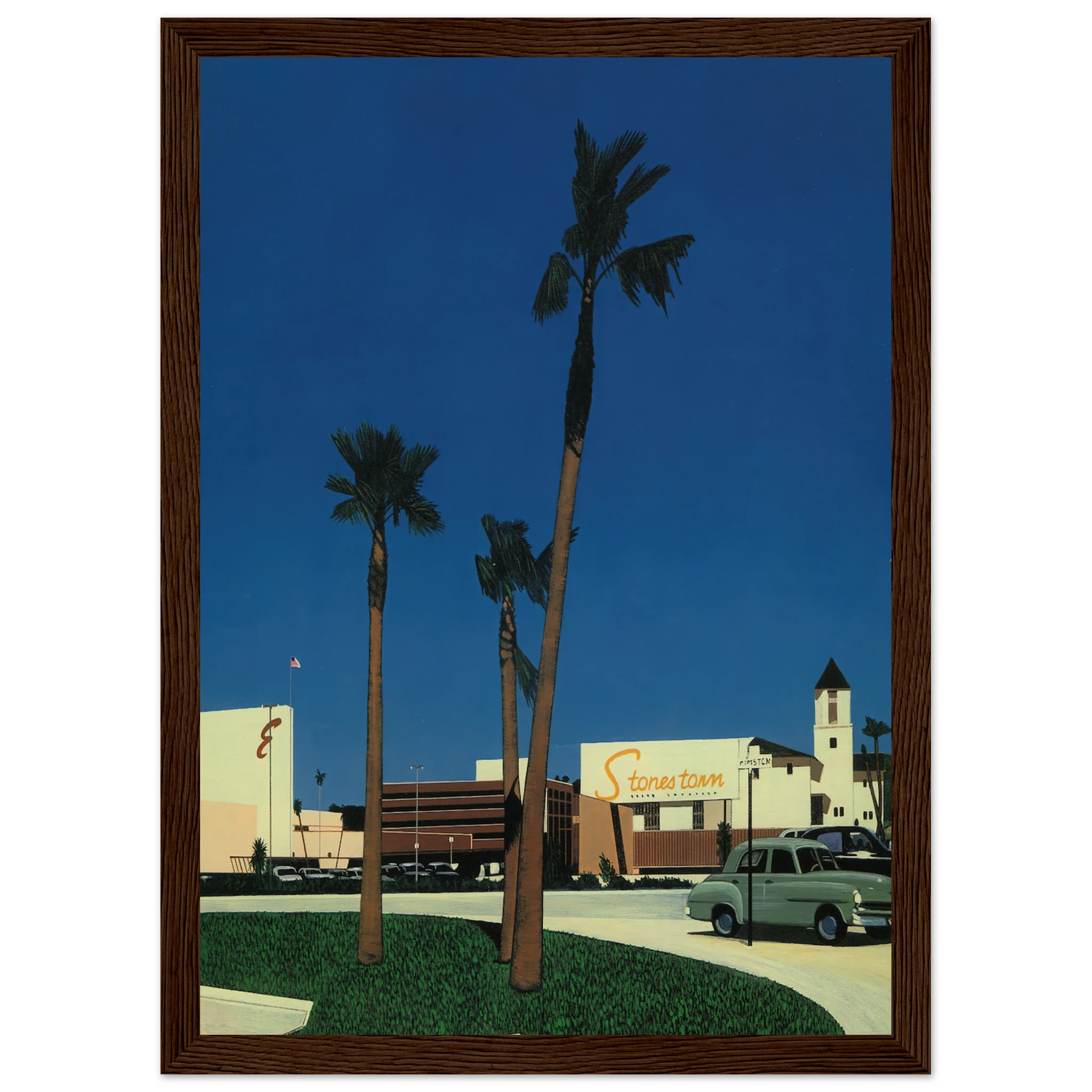 In the beginning IV Mall Framed Poster | Hiroshi Nagai Framed Prints Wall Art | Hiroshi Nagai Prints
