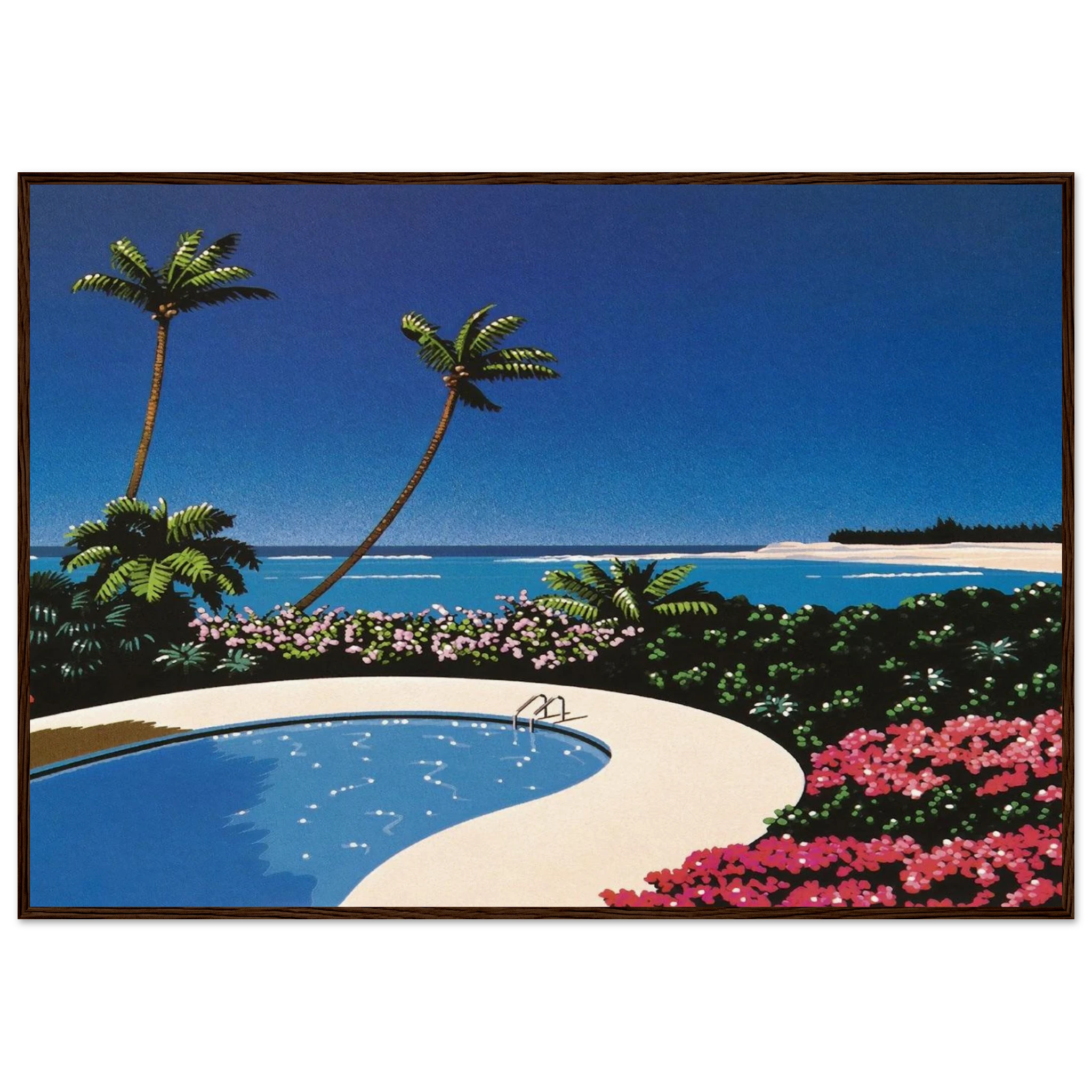 Fall of Sound Framed Poster | Hiroshi Nagai Framed Prints Wall Art | Hiroshi Nagai Prints