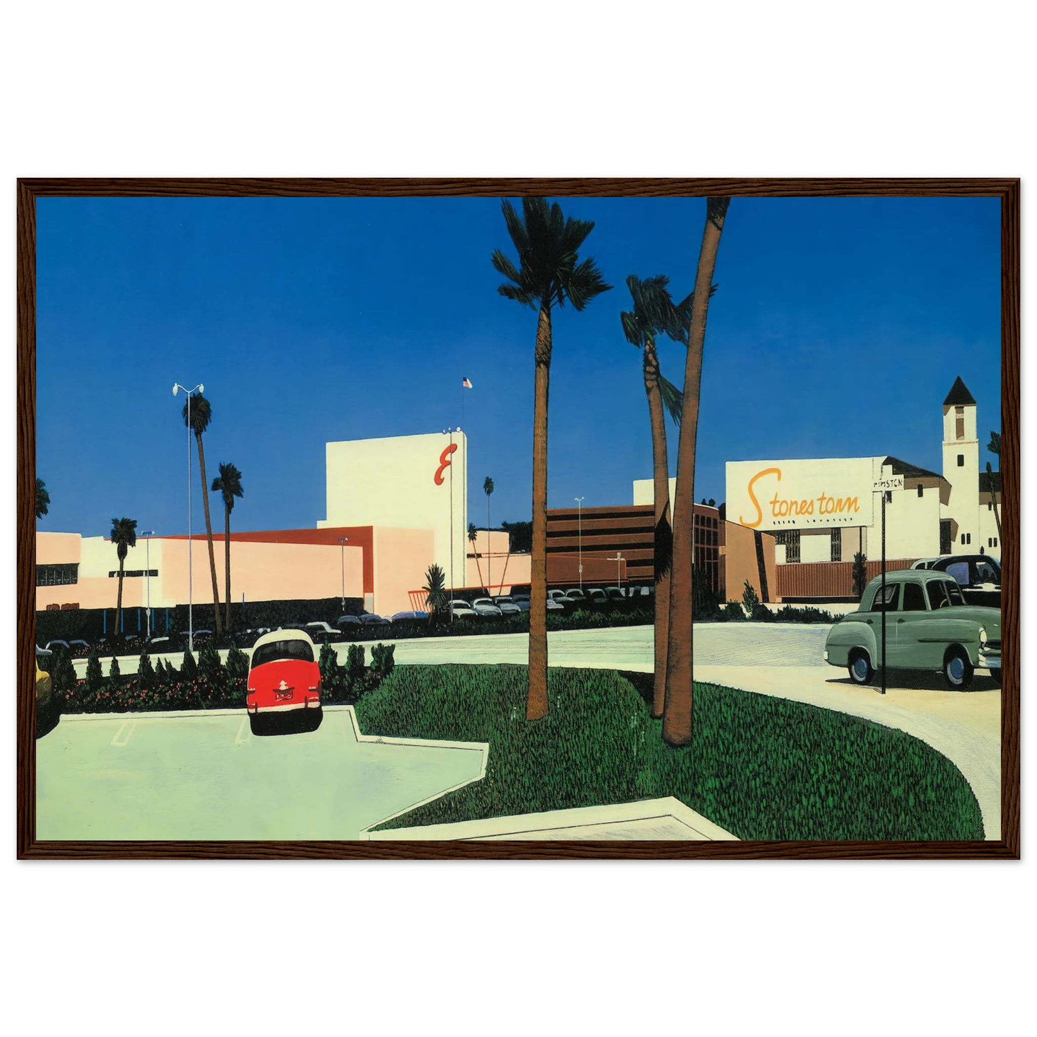 In the beginning Stonestown Framed Poster | Hiroshi Nagai Framed Prints Wall Art | Hiroshi Nagai Prints