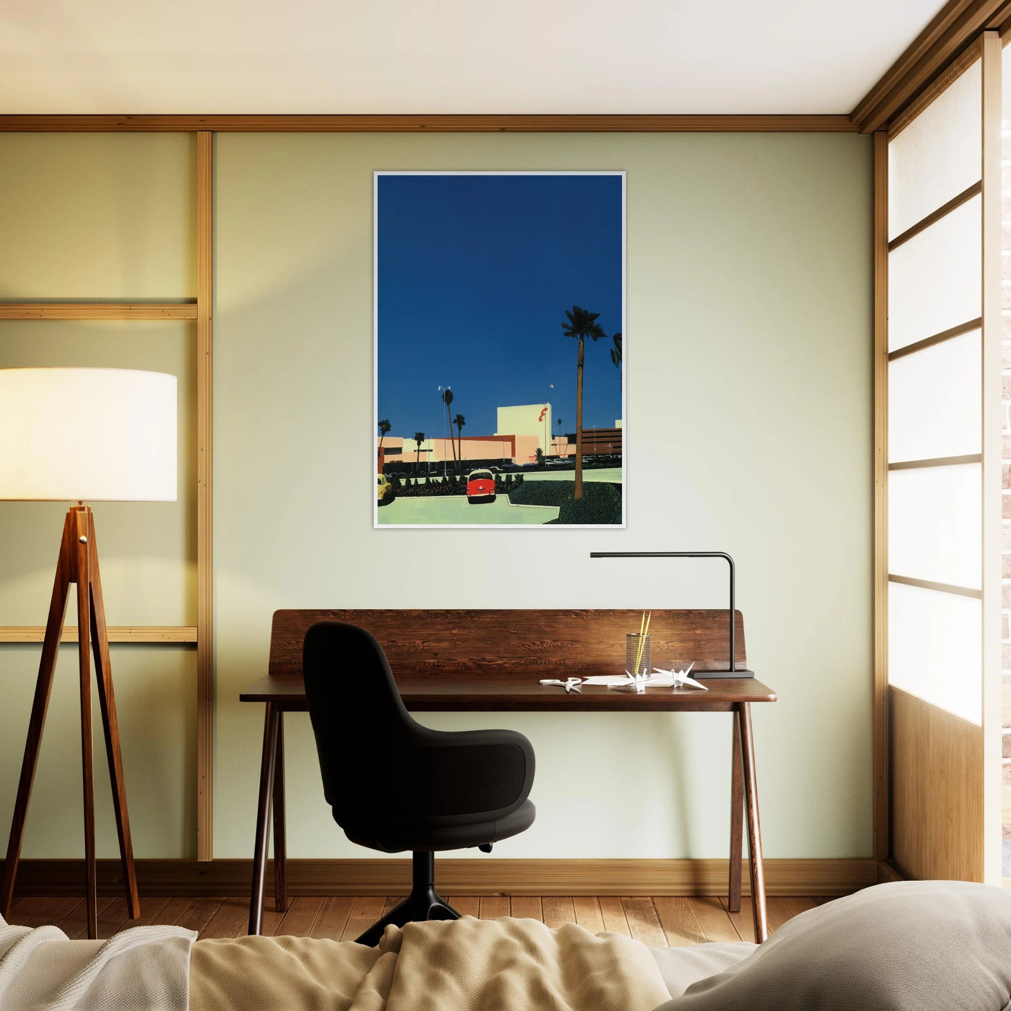 In the beginning III Mall Framed Poster | Hiroshi Nagai Framed Prints Wall Art | Hiroshi Nagai Prints