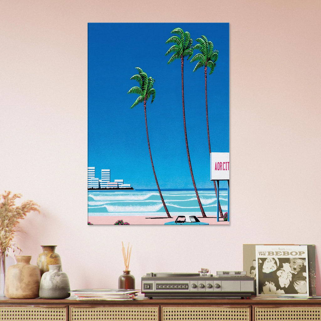 Light Mellow Sealine Canvas | Hiroshi Nagai Canvas | Hiroshi Nagai Prints