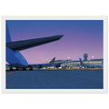 Taxiway Framed Poster | Hiroshi Nagai Framed Prints Wall Art | Hiroshi Nagai Prints
