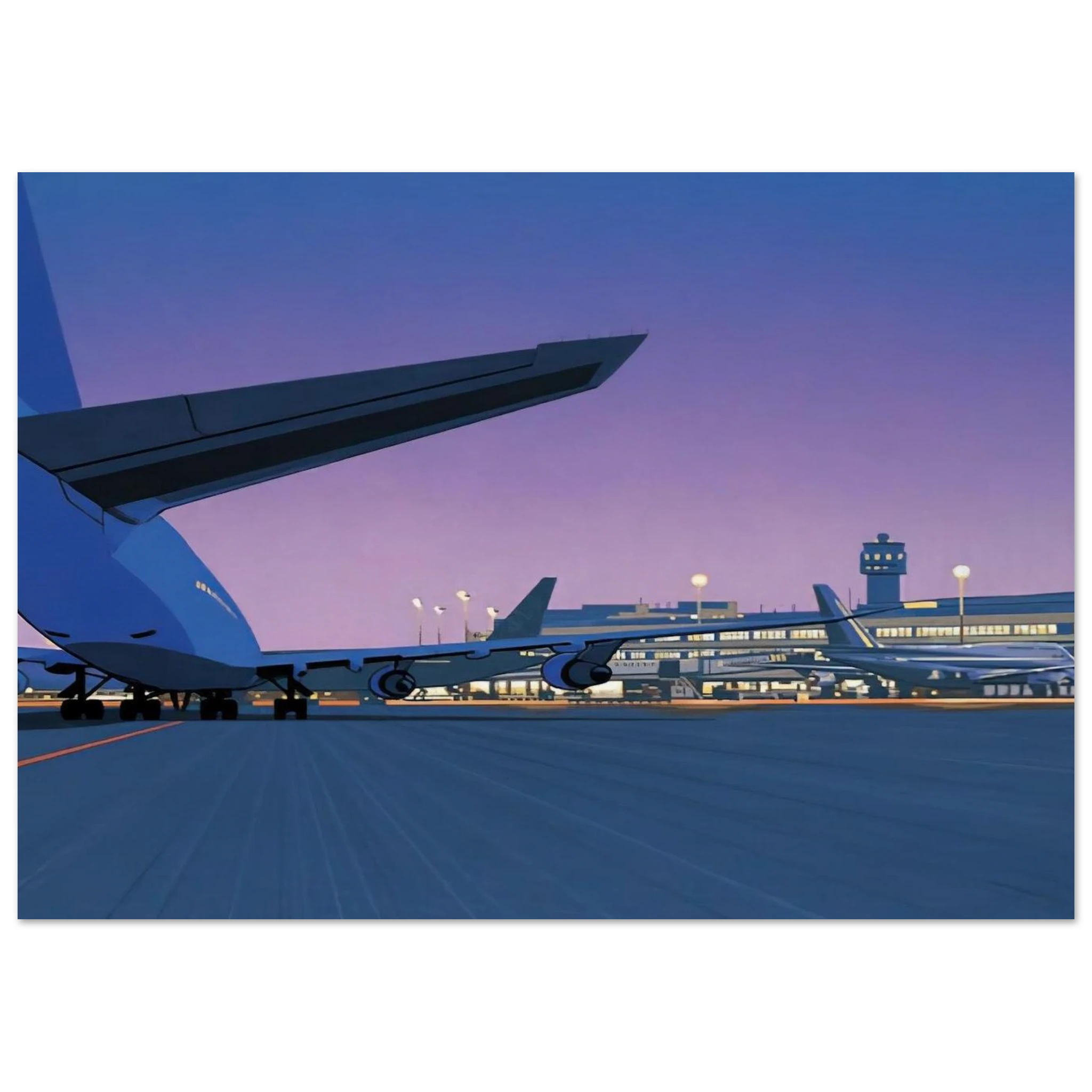 Taxiway Poster | Hiroshi Nagai Poster | Hiroshi Nagai Prints
