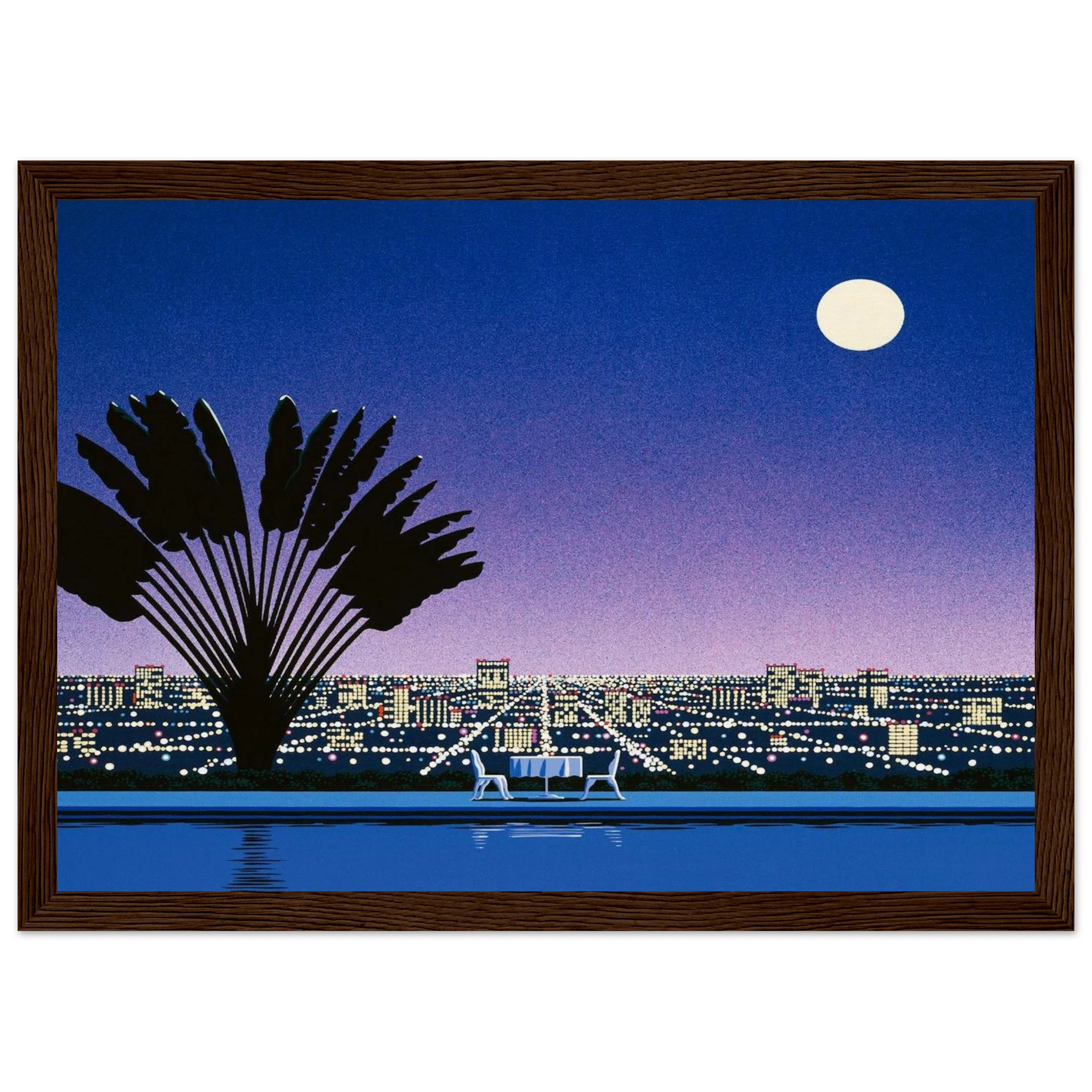 Onra - Nobody Has To Know Framed Poster | Hiroshi Nagai Framed Prints Wall Art | Hiroshi Nagai Prints