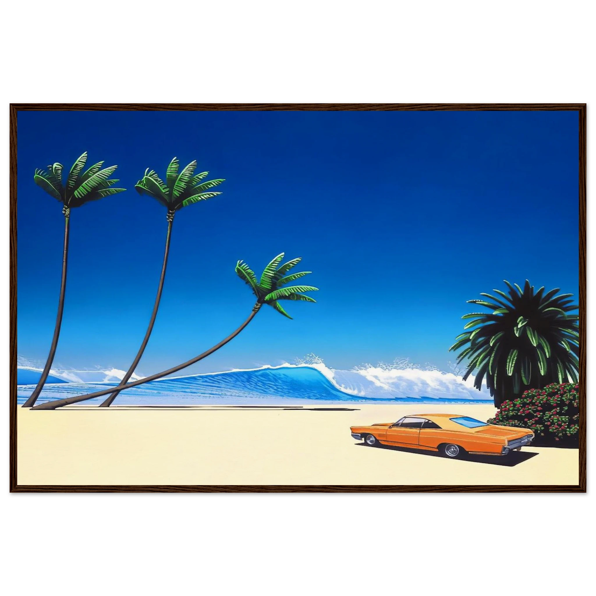 Impender Beach Framed Poster | Hiroshi Nagai Framed Prints Wall Art | Hiroshi Nagai Prints