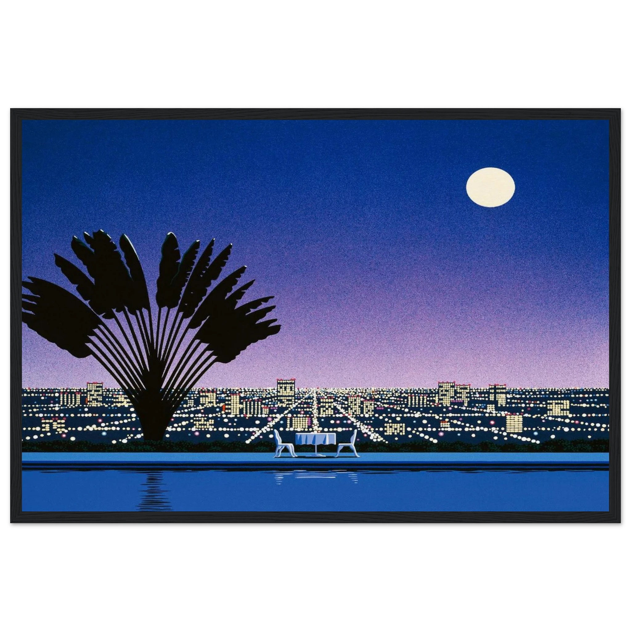 Onra - Nobody Has To Know Framed Poster | Hiroshi Nagai Framed Prints Wall Art | Hiroshi Nagai Prints