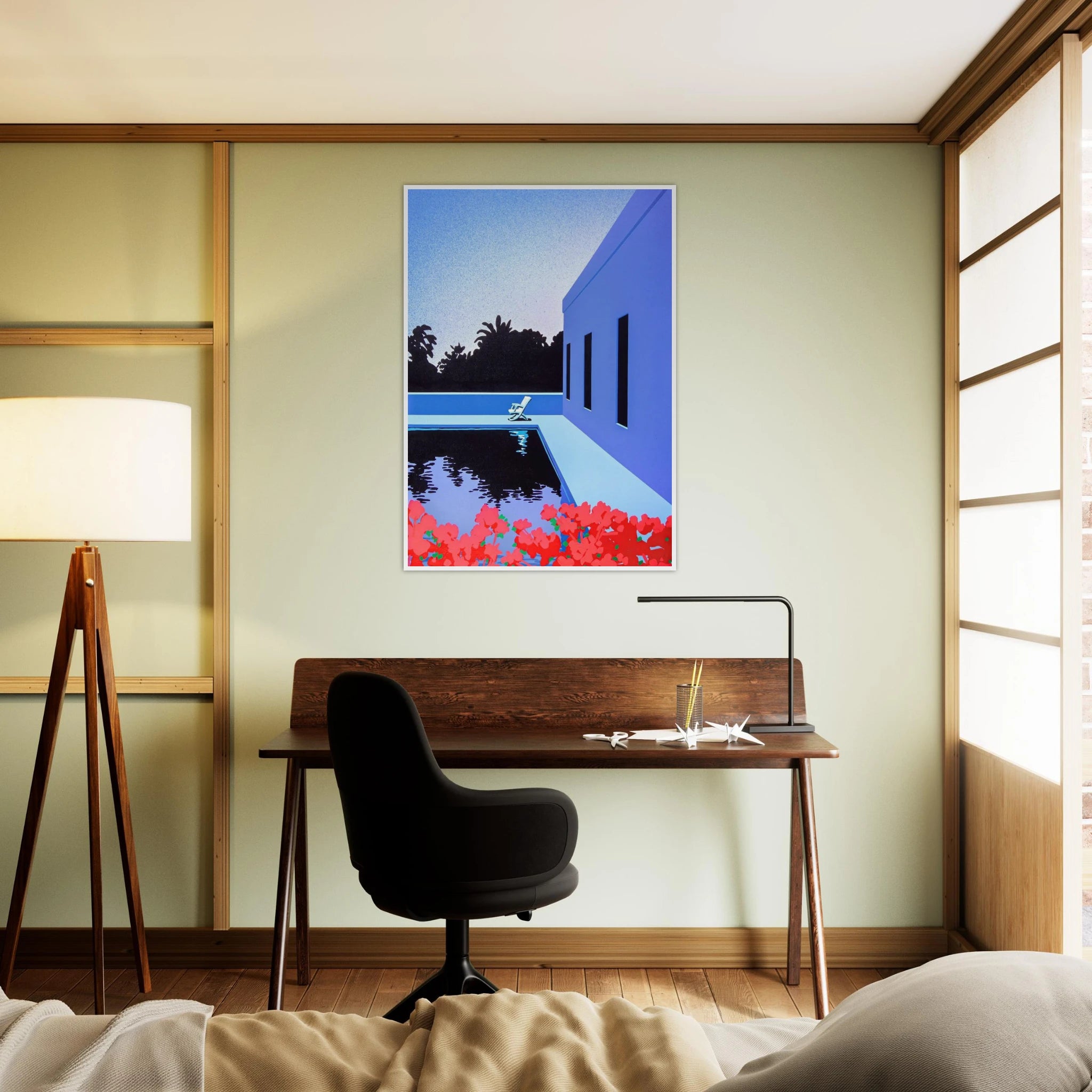 Longs for Summer Framed Poster | Hiroshi Nagai Framed Prints Wall Art | Hiroshi Nagai Prints