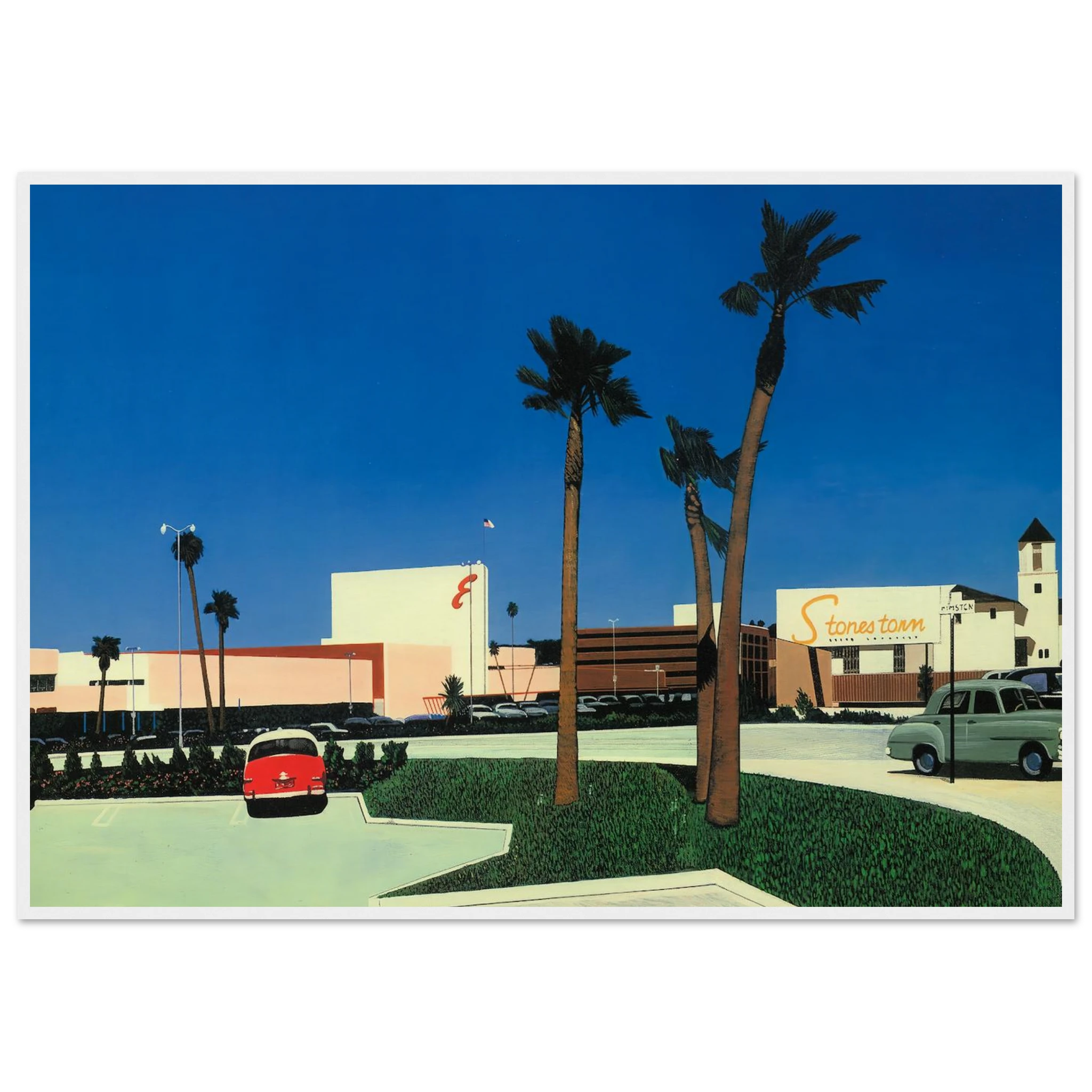 In the beginning Stonestown Framed Poster | Hiroshi Nagai Framed Prints Wall Art | Hiroshi Nagai Prints