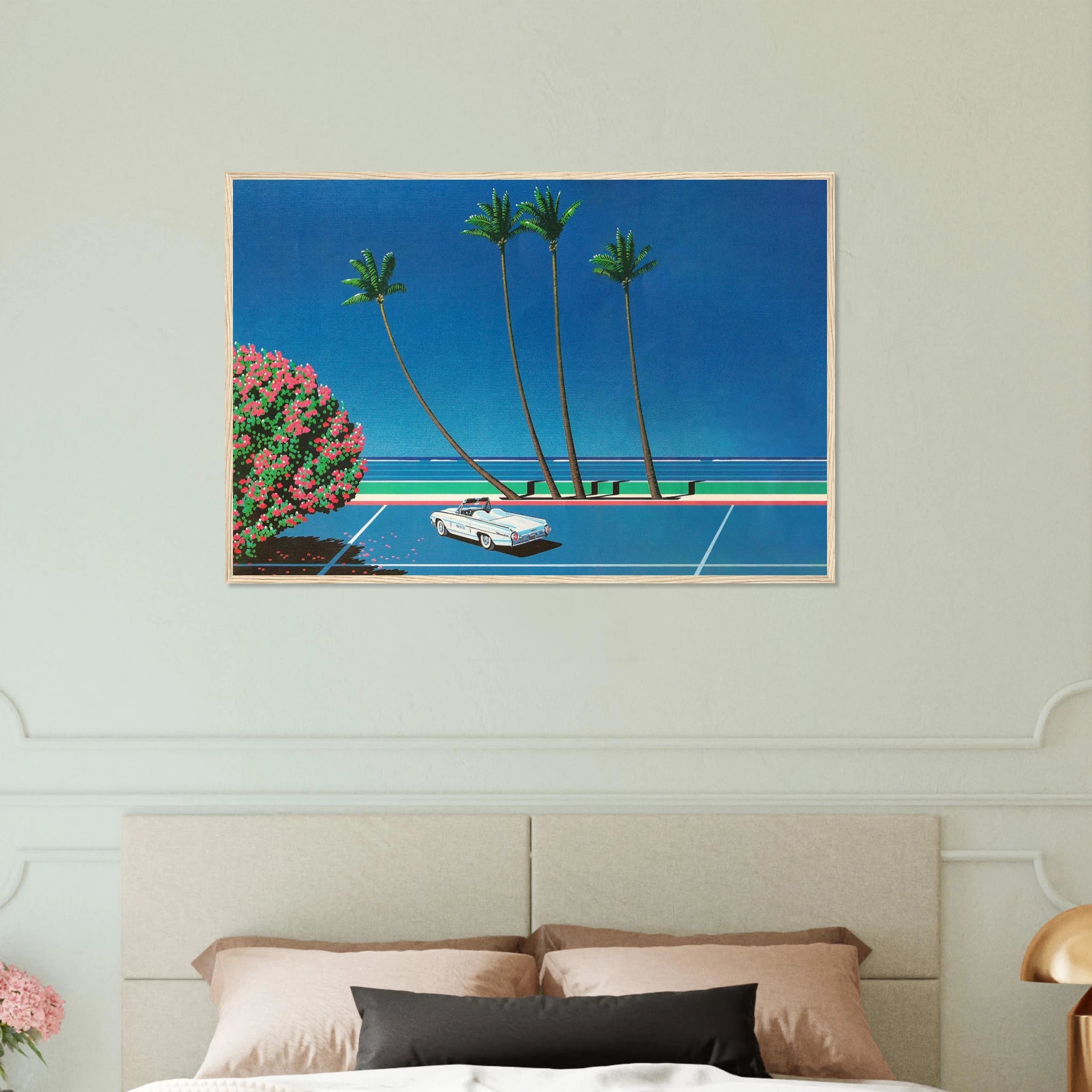Chillside Framed Poster | Hiroshi Nagai Framed Prints Wall Art | Hiroshi Nagai Prints
