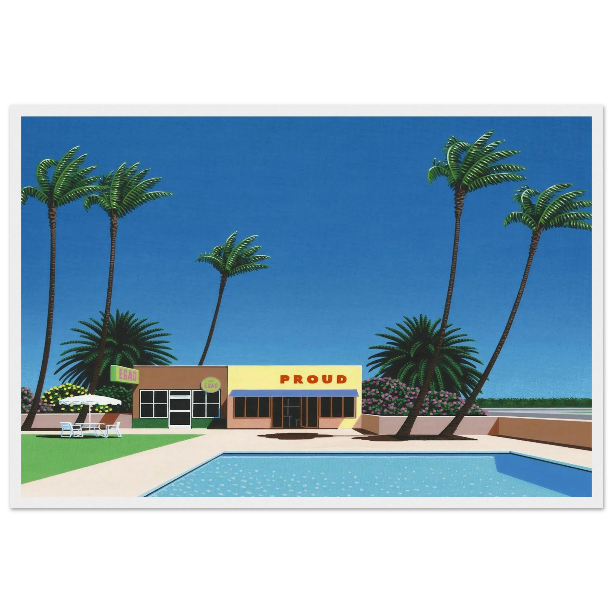 Proud Funk Framed Poster | Hiroshi Nagai Framed Prints Wall Art | Hiroshi Nagai Prints