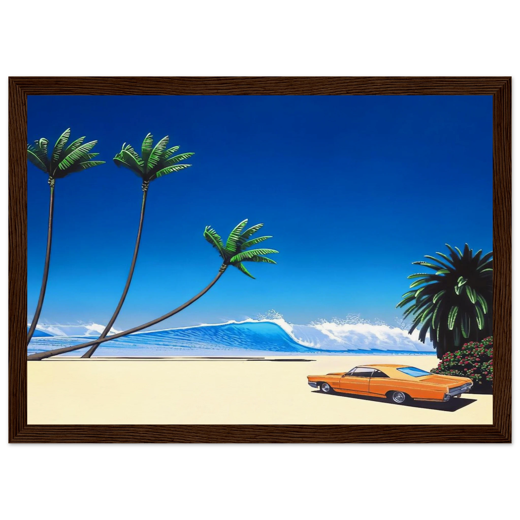 Impender Beach Framed Poster | Hiroshi Nagai Framed Prints Wall Art | Hiroshi Nagai Prints