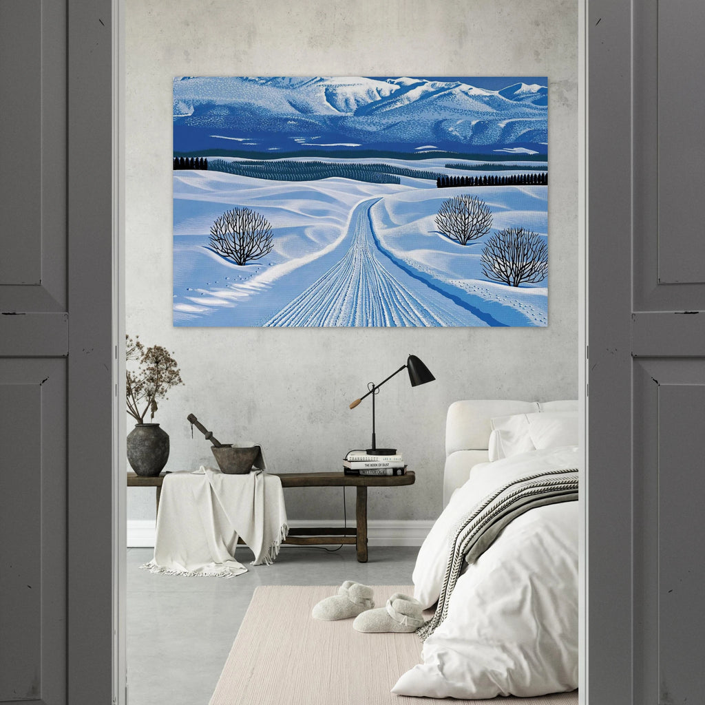 Winter Roads Poster | Hiroshi Nagai Poster | Hiroshi Nagai Prints