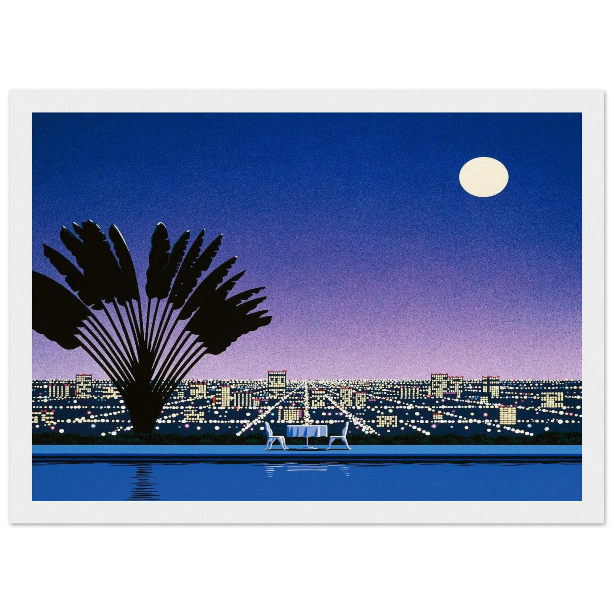 Onra - Nobody Has To Know Framed Poster | Hiroshi Nagai Framed Prints Wall Art | Hiroshi Nagai Prints