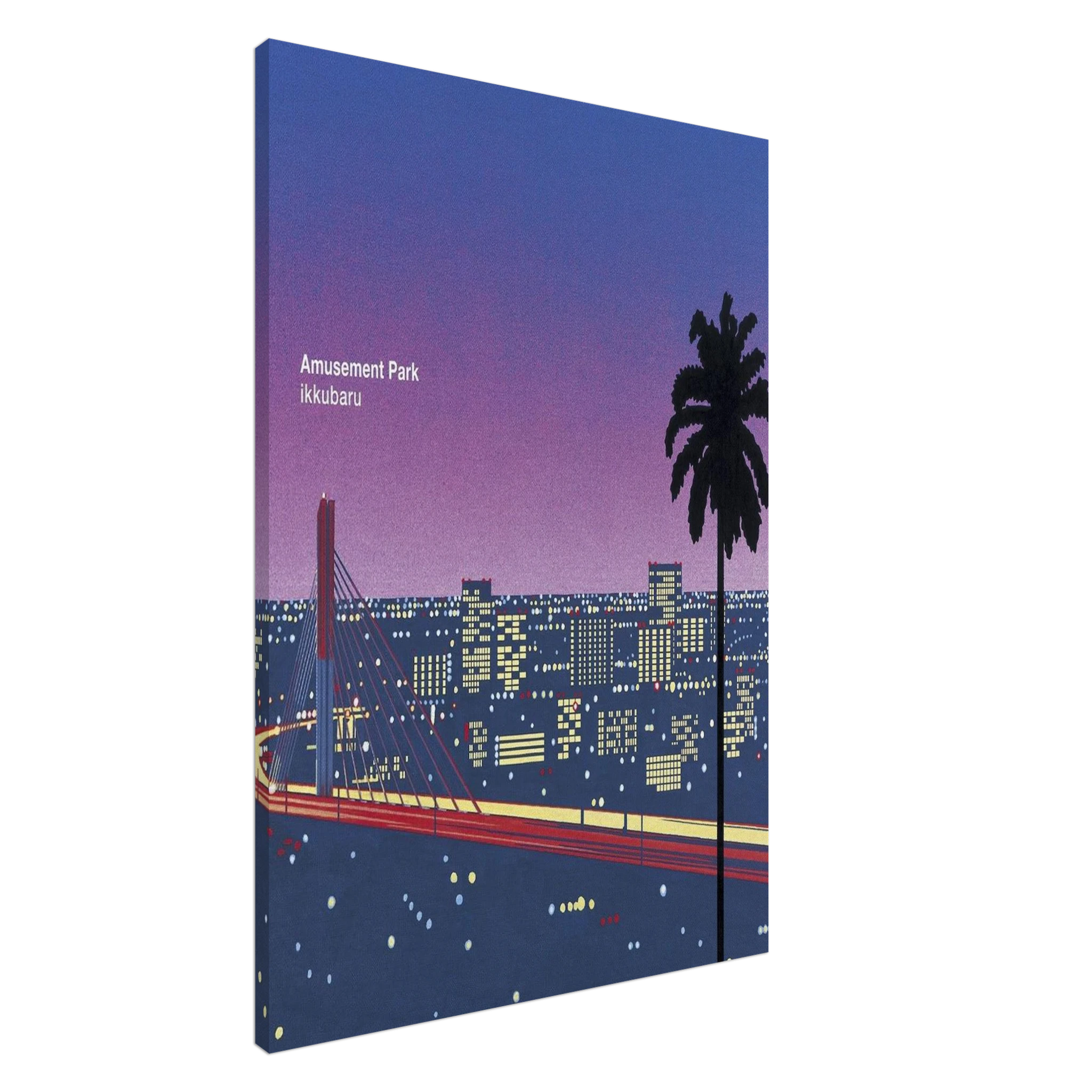 Ikkubaru Amusement City Canvas | Hiroshi Nagai Canvas | Hiroshi Nagai Prints