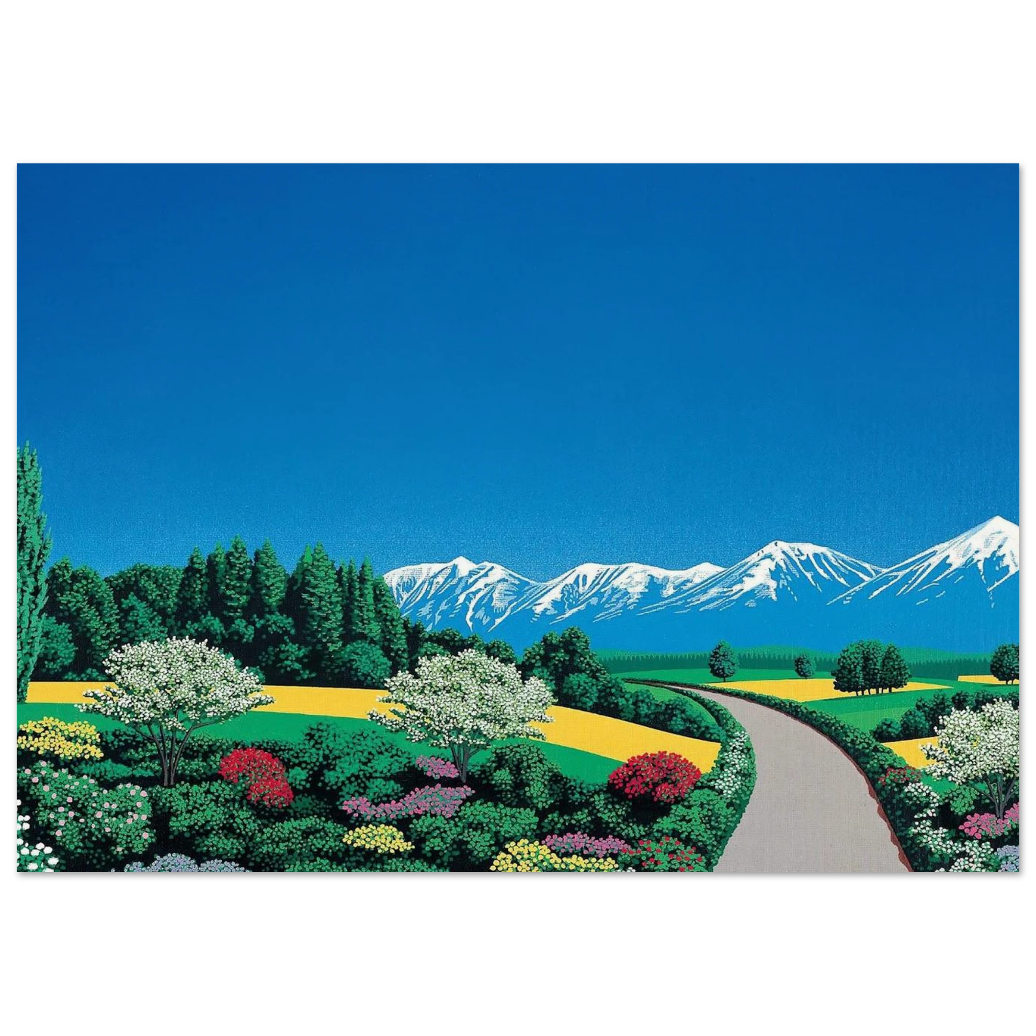 Elv Alps Poster | Hiroshi Nagai Poster | Hiroshi Nagai Prints