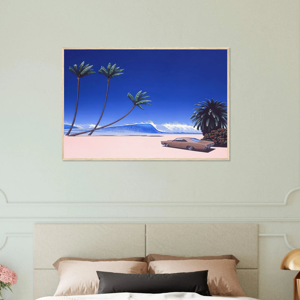 Impender Beach Framed Poster | Hiroshi Nagai Framed Prints Wall Art | Hiroshi Nagai Prints