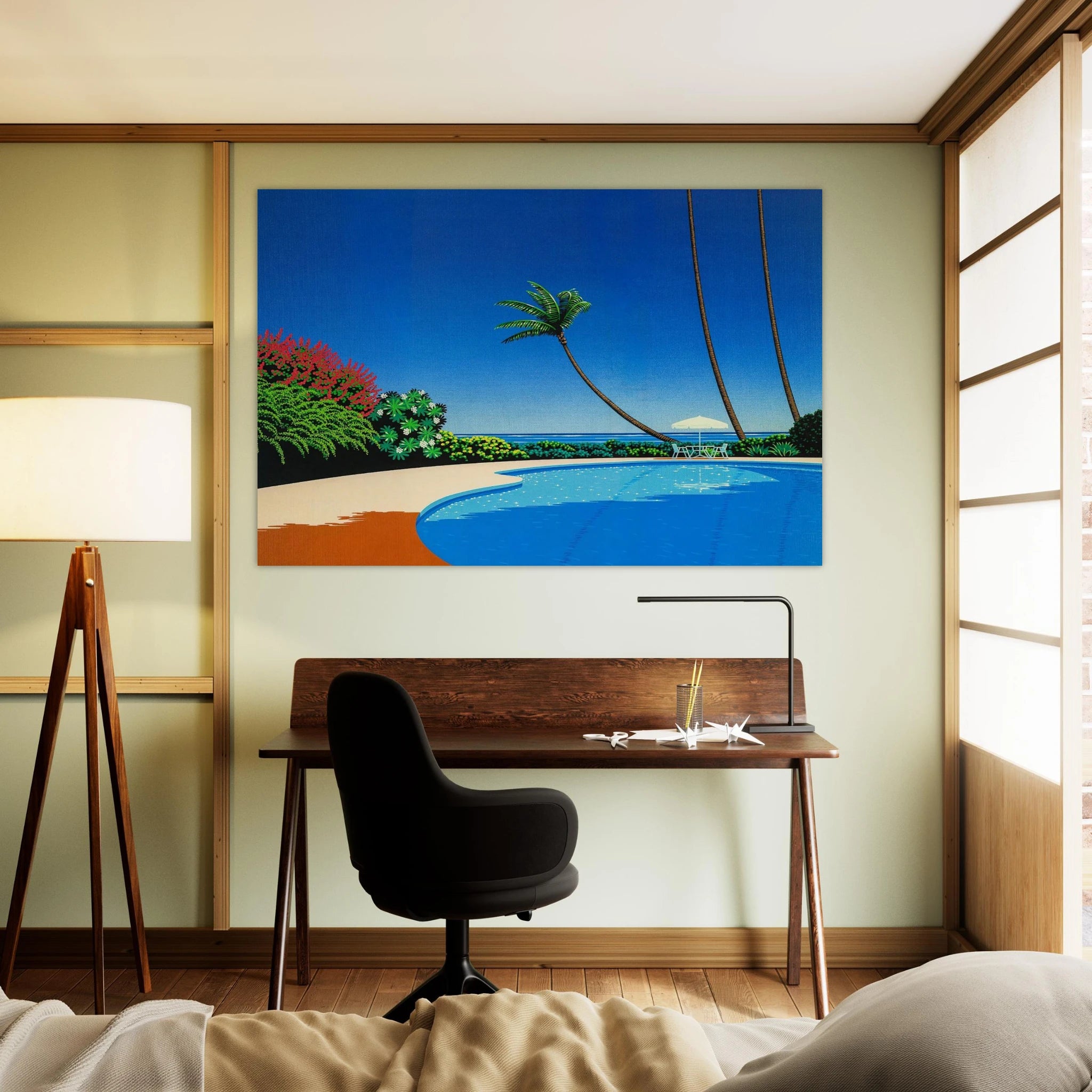 Shade of Palm Grove II Poster | Hiroshi Nagai Poster | Hiroshi Nagai Prints