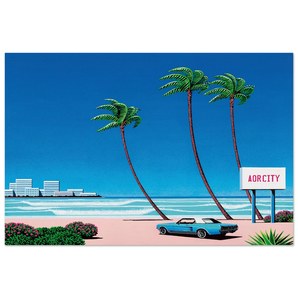 Light Mellow Sealine Poster | Hiroshi Nagai Poster | Hiroshi Nagai Prints