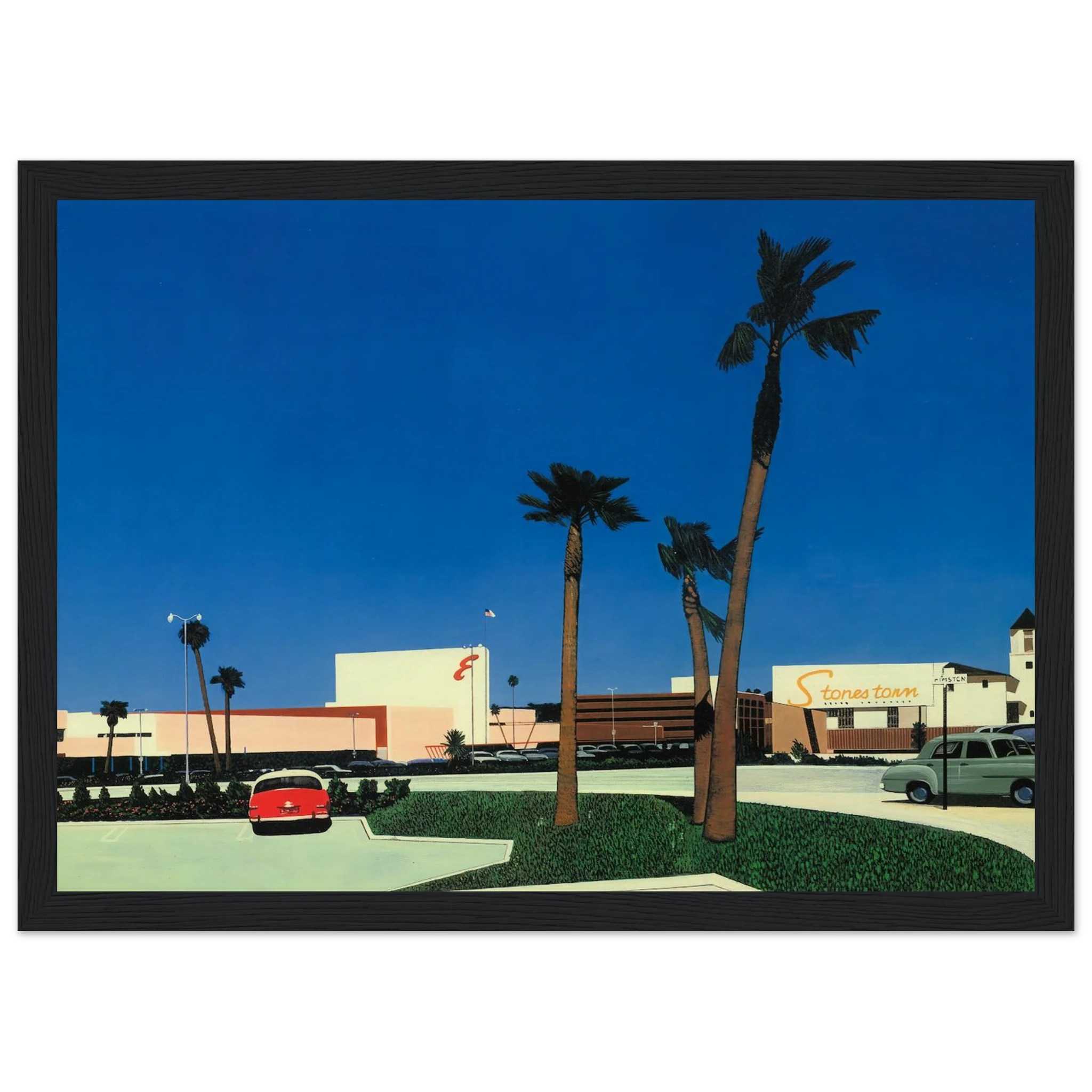 In the beginning Stonestown Framed Poster | Hiroshi Nagai Framed Prints Wall Art | Hiroshi Nagai Prints