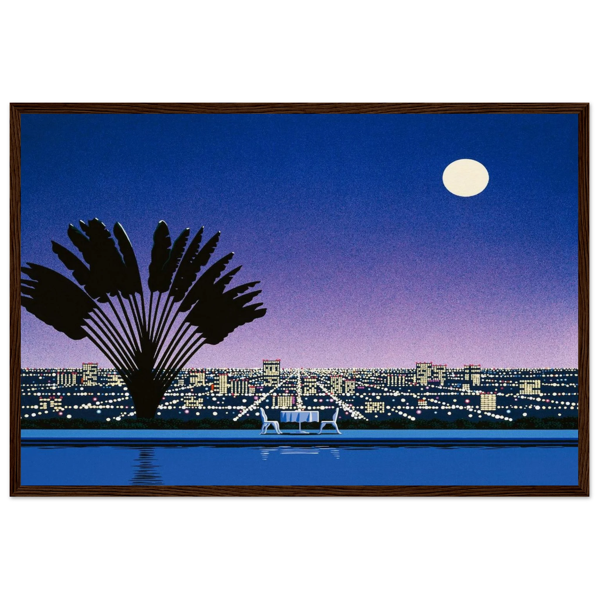 Onra - Nobody Has To Know Framed Poster | Hiroshi Nagai Framed Prints Wall Art | Hiroshi Nagai Prints