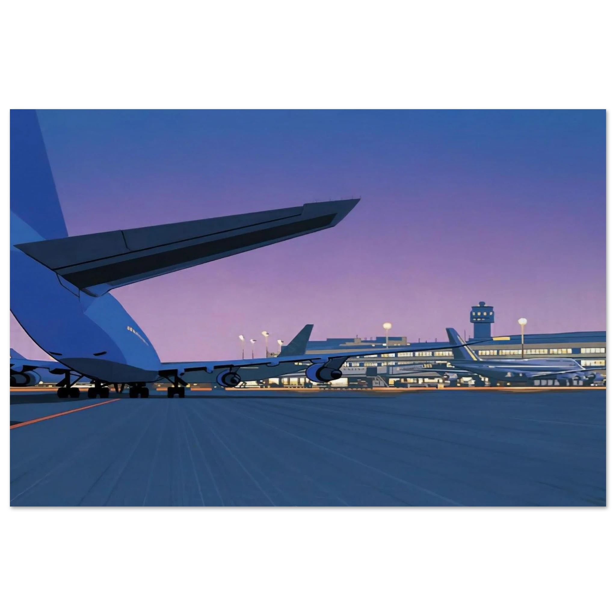 Taxiway Poster | Hiroshi Nagai Poster | Hiroshi Nagai Prints