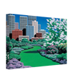 City Garden Canvas | Hiroshi Nagai Canvas | Hiroshi Nagai Prints