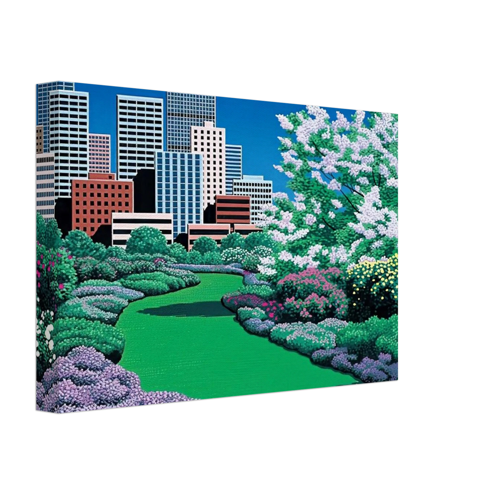 City Garden Canvas | Hiroshi Nagai Canvas | Hiroshi Nagai Prints