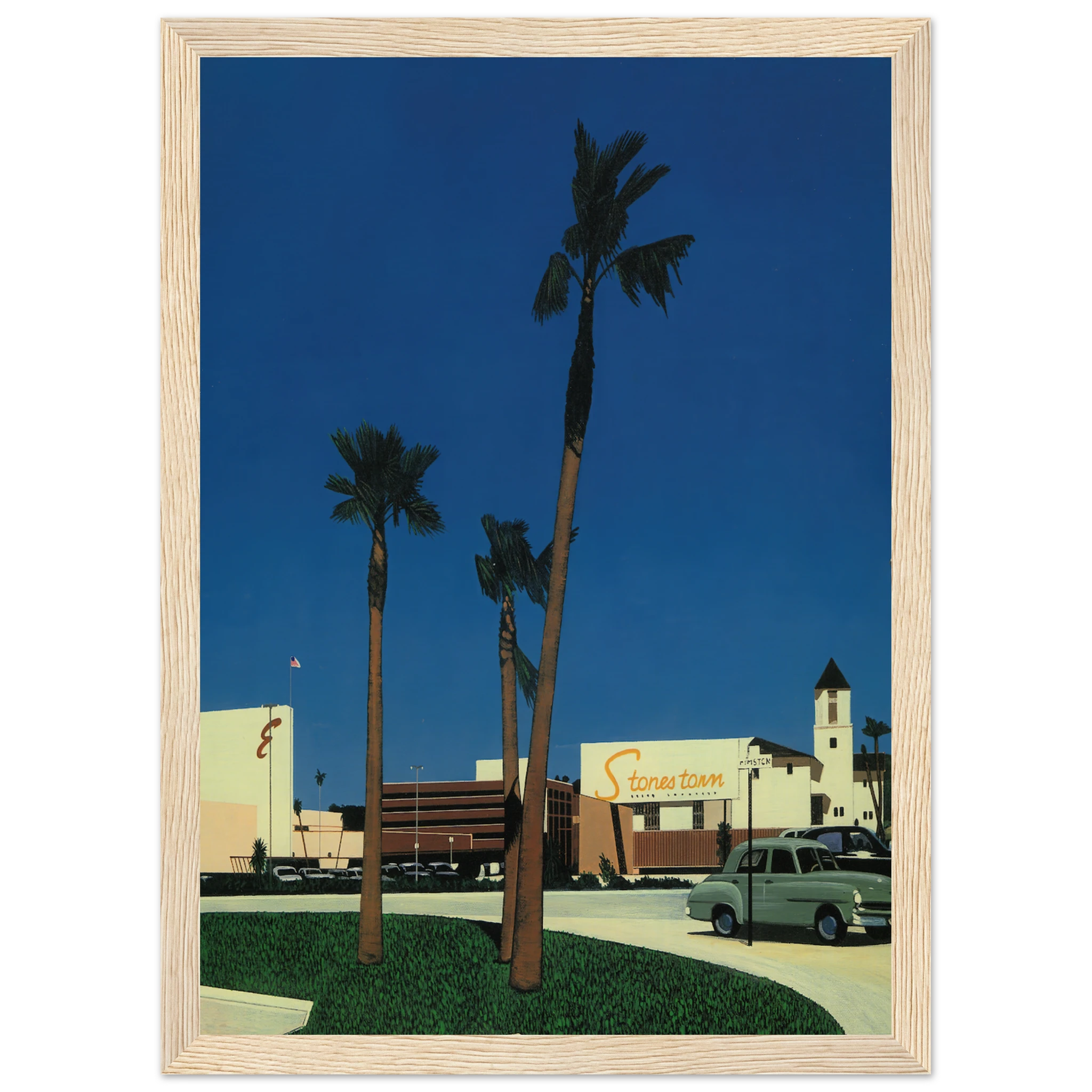 In the beginning IV Mall Framed Poster | Hiroshi Nagai Framed Prints Wall Art | Hiroshi Nagai Prints
