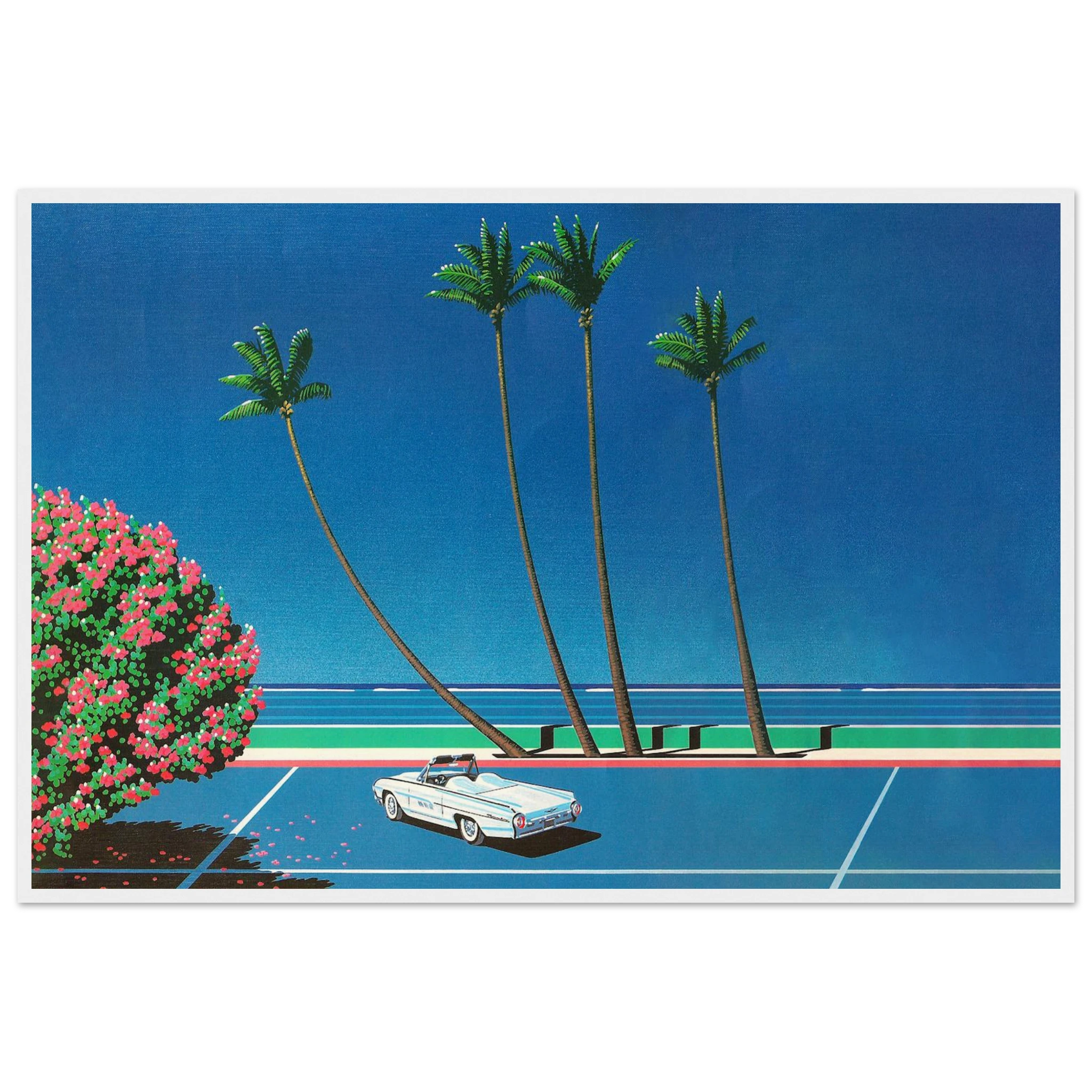 Chillside Framed Poster | Hiroshi Nagai Framed Prints Wall Art | Hiroshi Nagai Prints