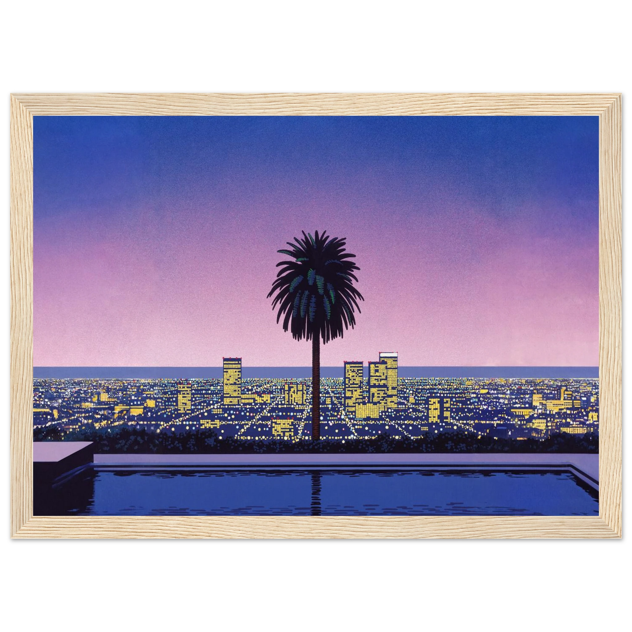 Pacific Breeze 2 Framed Poster | Hiroshi Nagai Framed Prints Wall Art | Hiroshi Nagai Prints