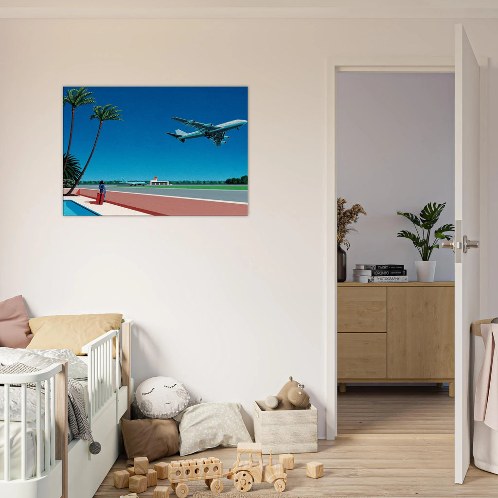 Finest B-R-E-E-Z-E Takeoff Canvas | Hiroshi Nagai Canvas | Hiroshi Nagai Prints
