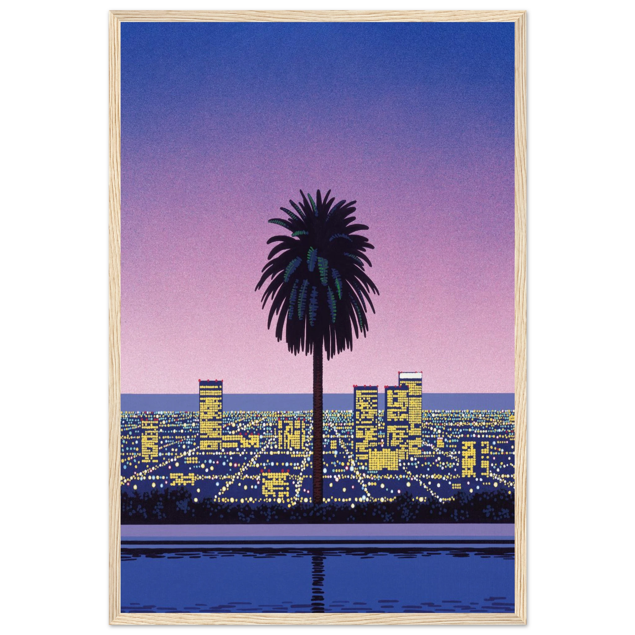 Pacific Breeze 2 Framed Poster | Hiroshi Nagai Framed Prints Wall Art | Hiroshi Nagai Prints