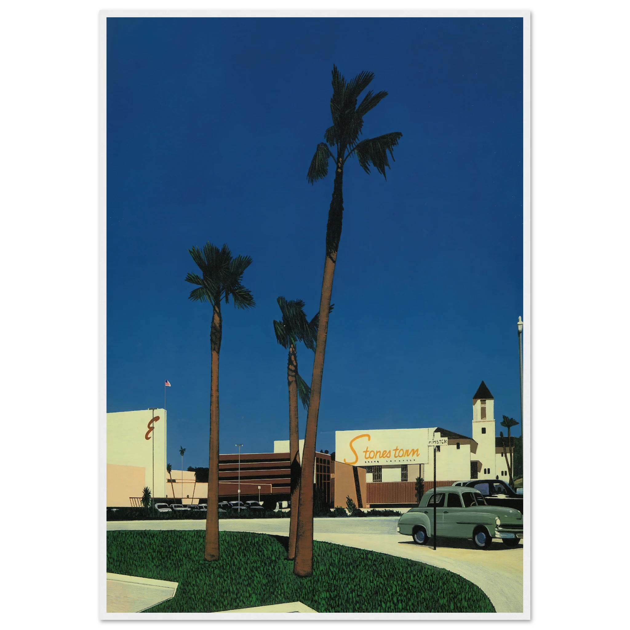 In the beginning IV Mall Framed Poster | Hiroshi Nagai Framed Prints Wall Art | Hiroshi Nagai Prints