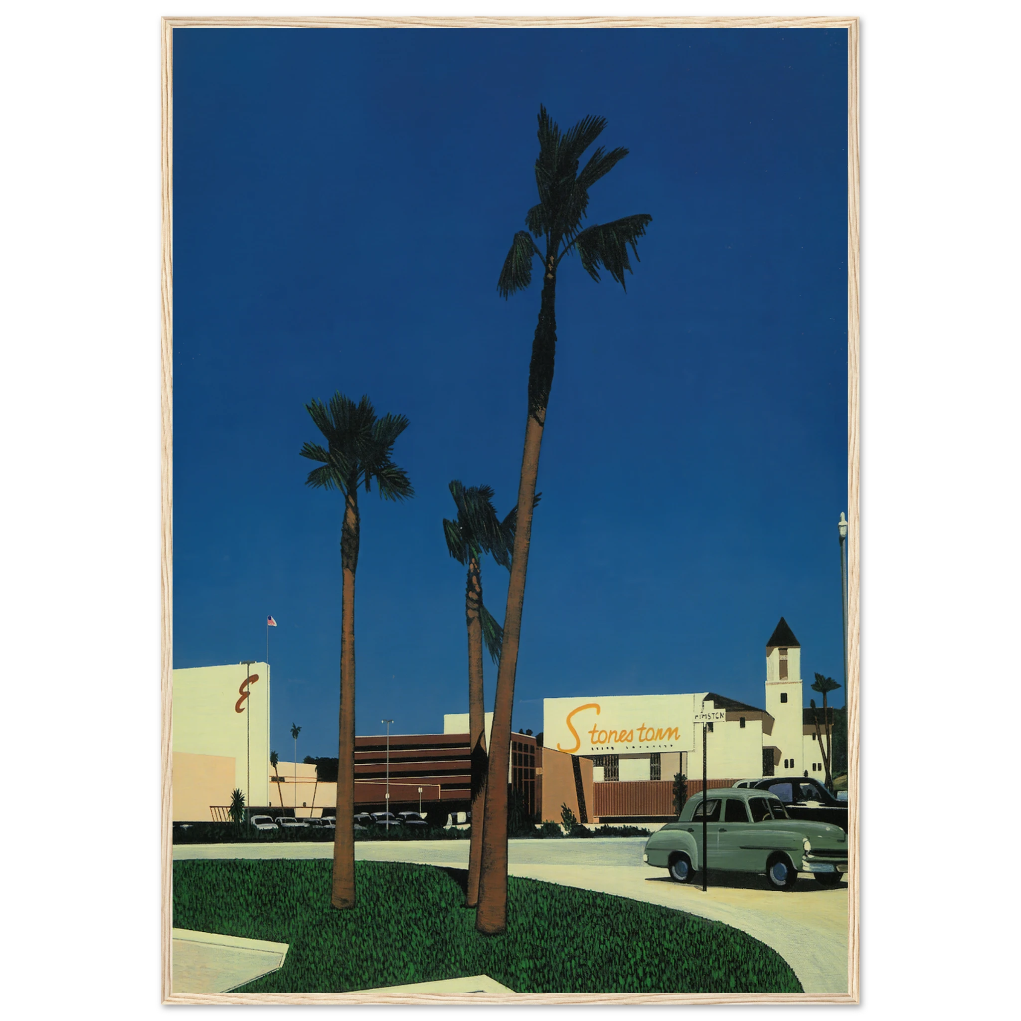In the beginning IV Mall Framed Poster | Hiroshi Nagai Framed Prints Wall Art | Hiroshi Nagai Prints