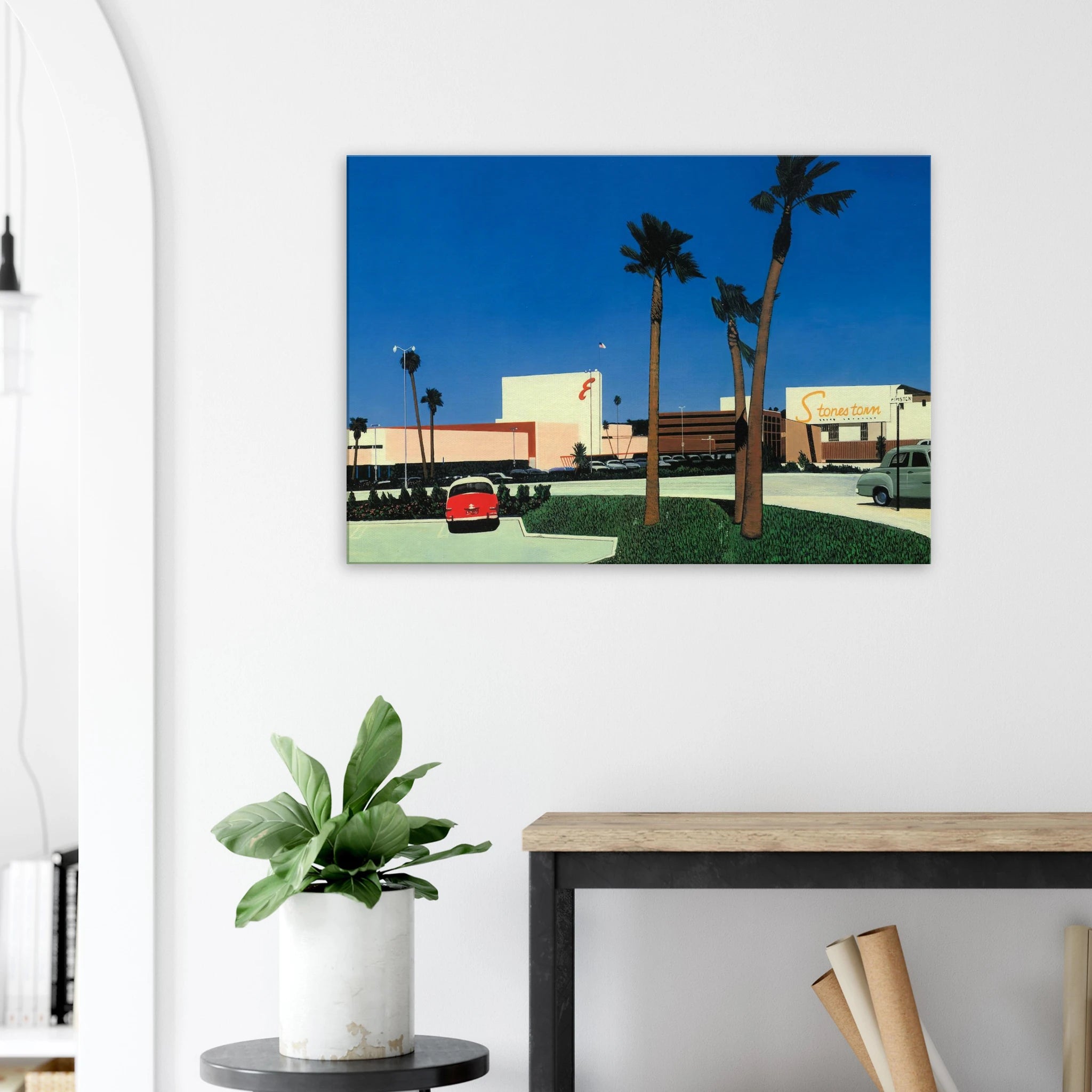 In the beginning Stonestown Canvas | Hiroshi Nagai Canvas | Hiroshi Nagai Prints