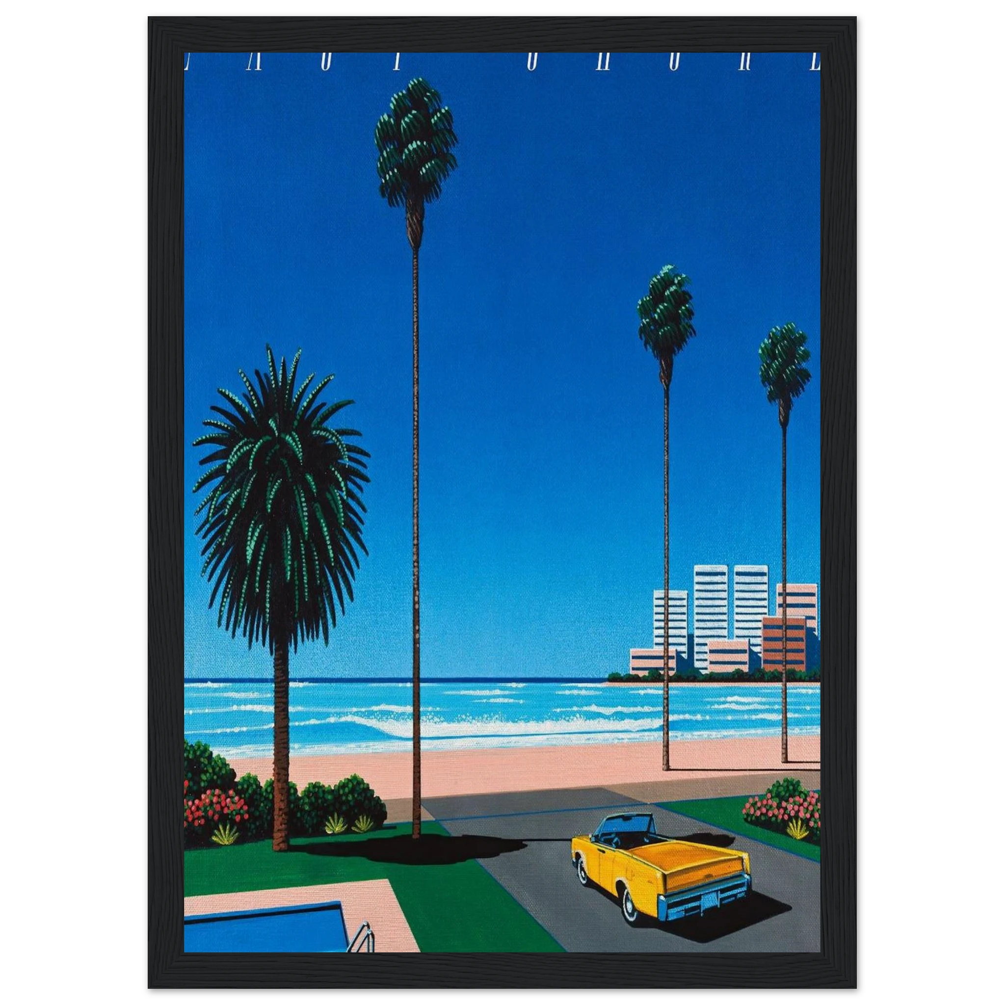 Bronze - East Shore Framed Poster | Hiroshi Nagai Framed Prints Wall Art | Hiroshi Nagai Prints